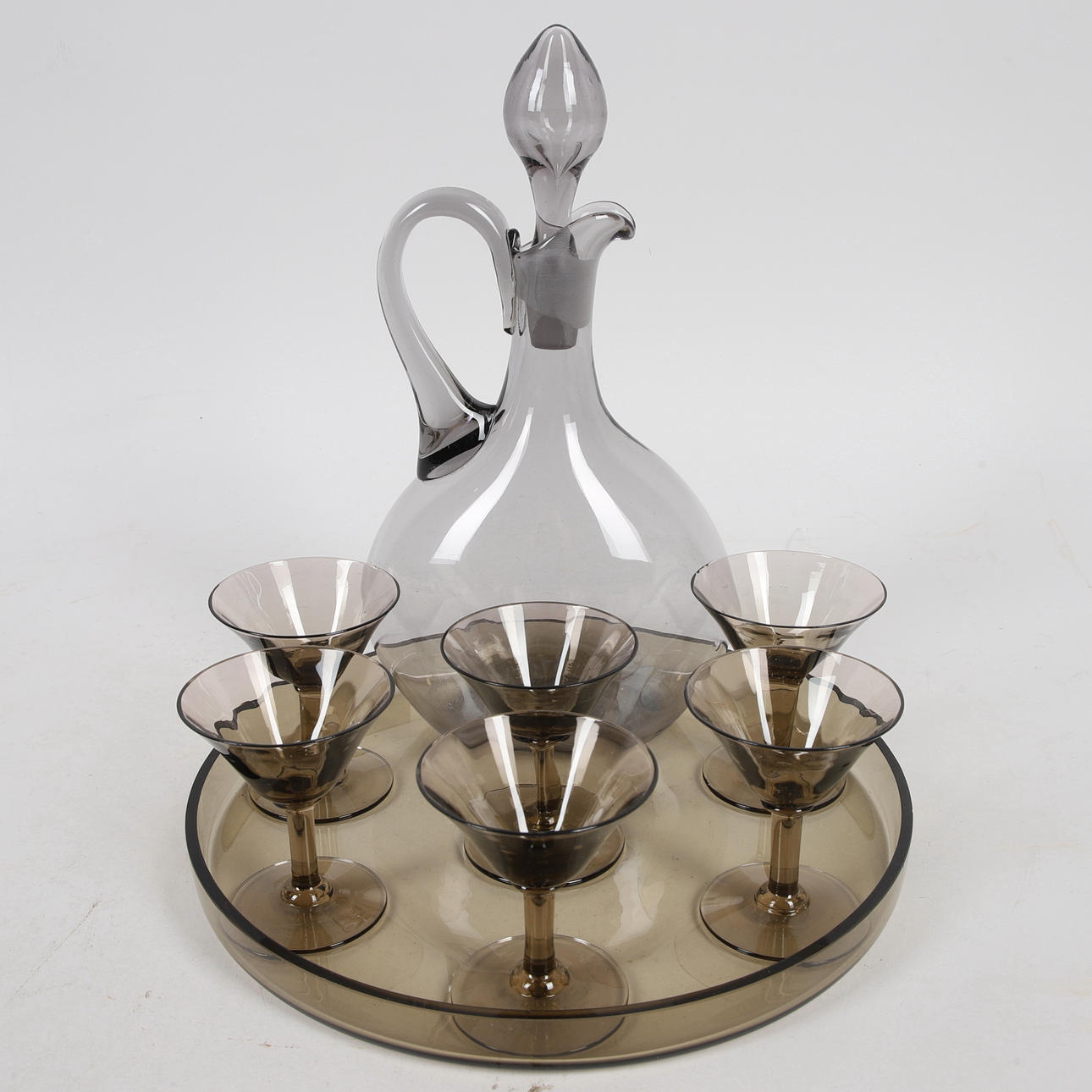 GLASSERVIS, 8 delar, 1900-tal.