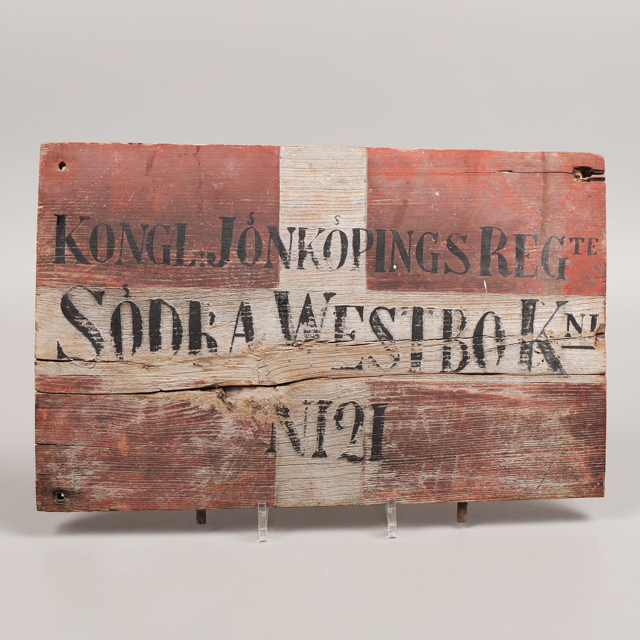 SOLDATTORPSSKYLT, 1900-talets mitt.