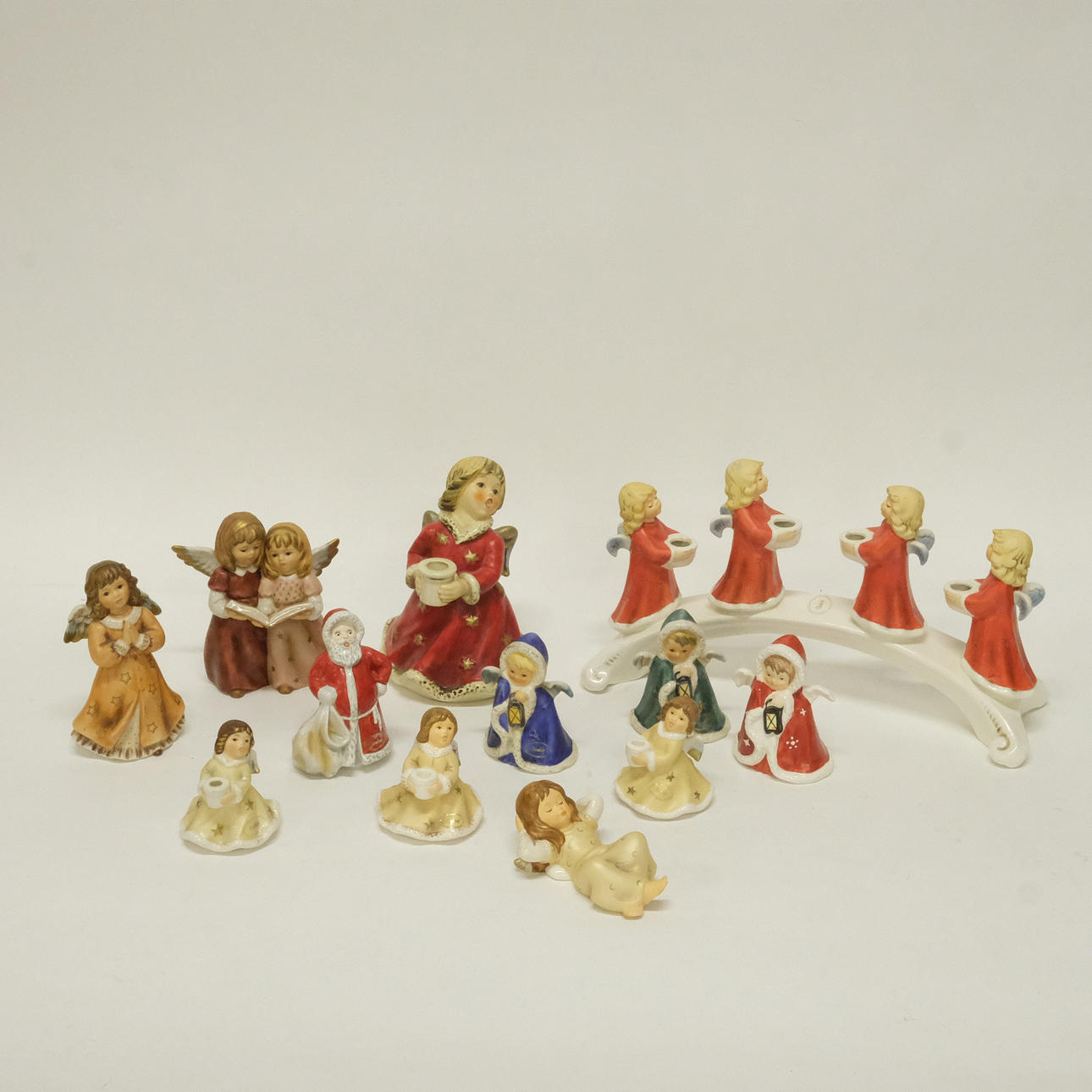 GOEBEL, ANGELS, E.G. ADVENT CANDELABRA.