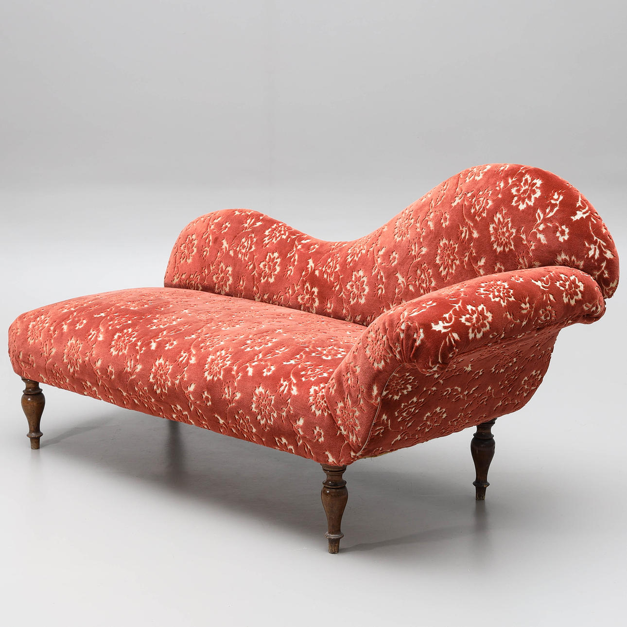 CHAISE LONGUE, 19th/20th century.