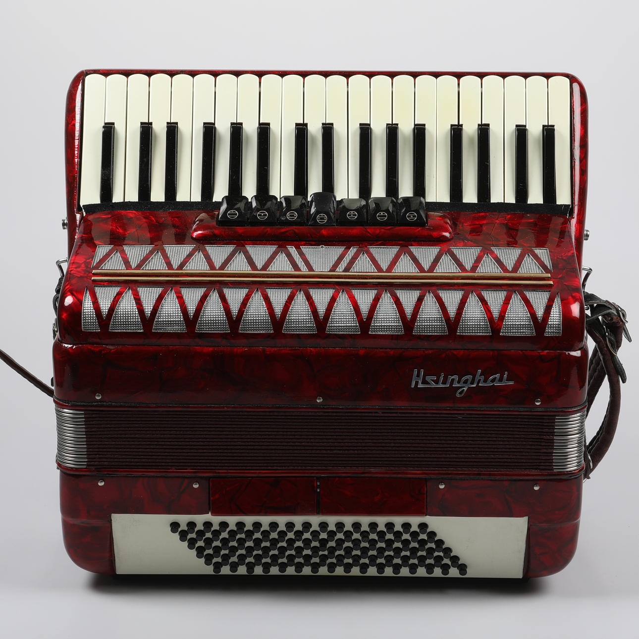 ACCORDION, Hsinghai, China.