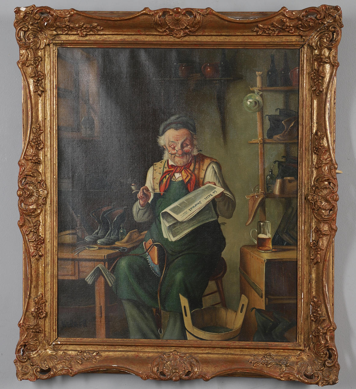 AFTER HANS KERNER - 'THE COBBLER'.