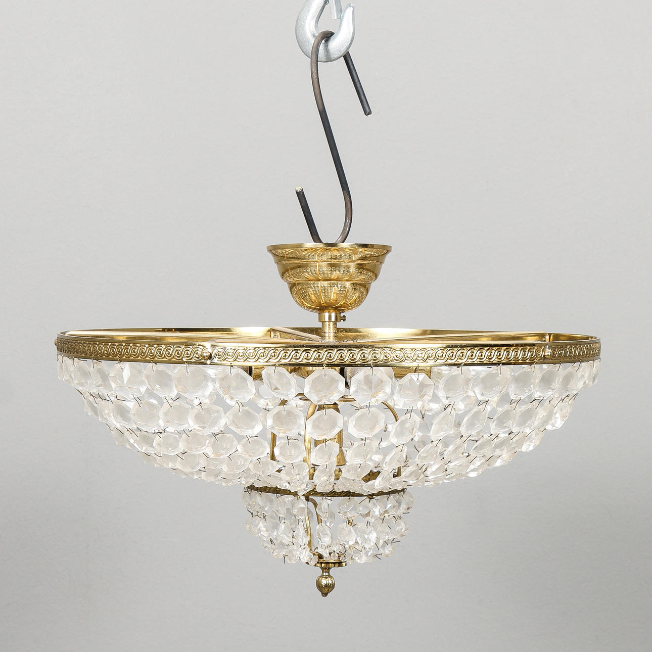 TAKPLAFOND med prismor, 1900-tal.