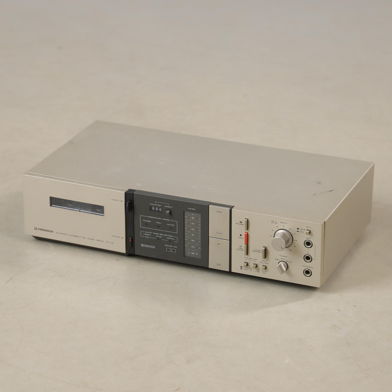CASSETTE DECK, Pioneer, CT-5.