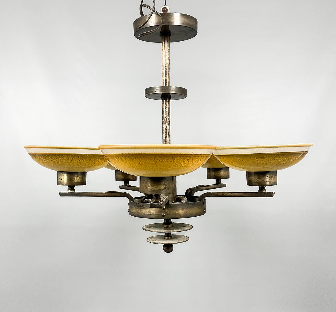 CEILING LAMP, Art Deco style, 1930s/40s.