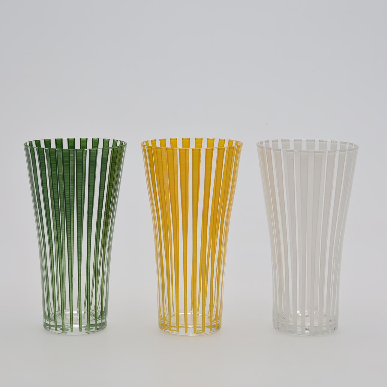 BENGT ORUP. GLASSES 3 pcs "strict".