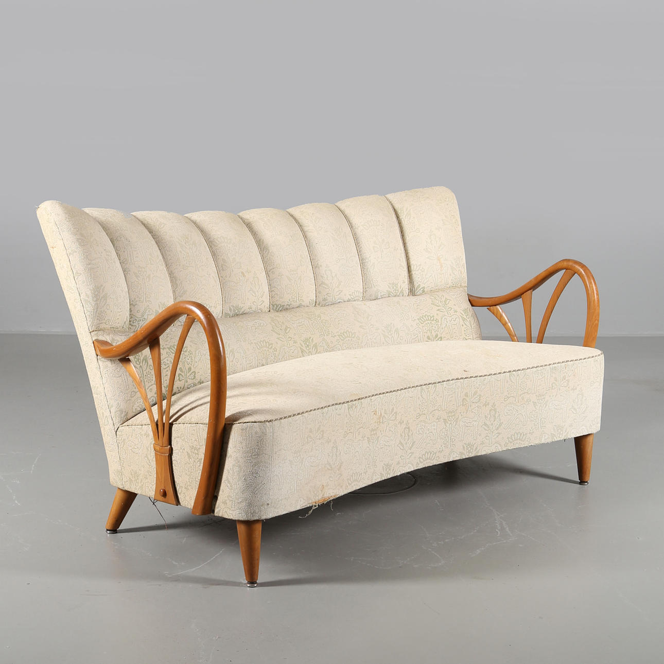 SOFFA tresits, art deco 1930-tal.