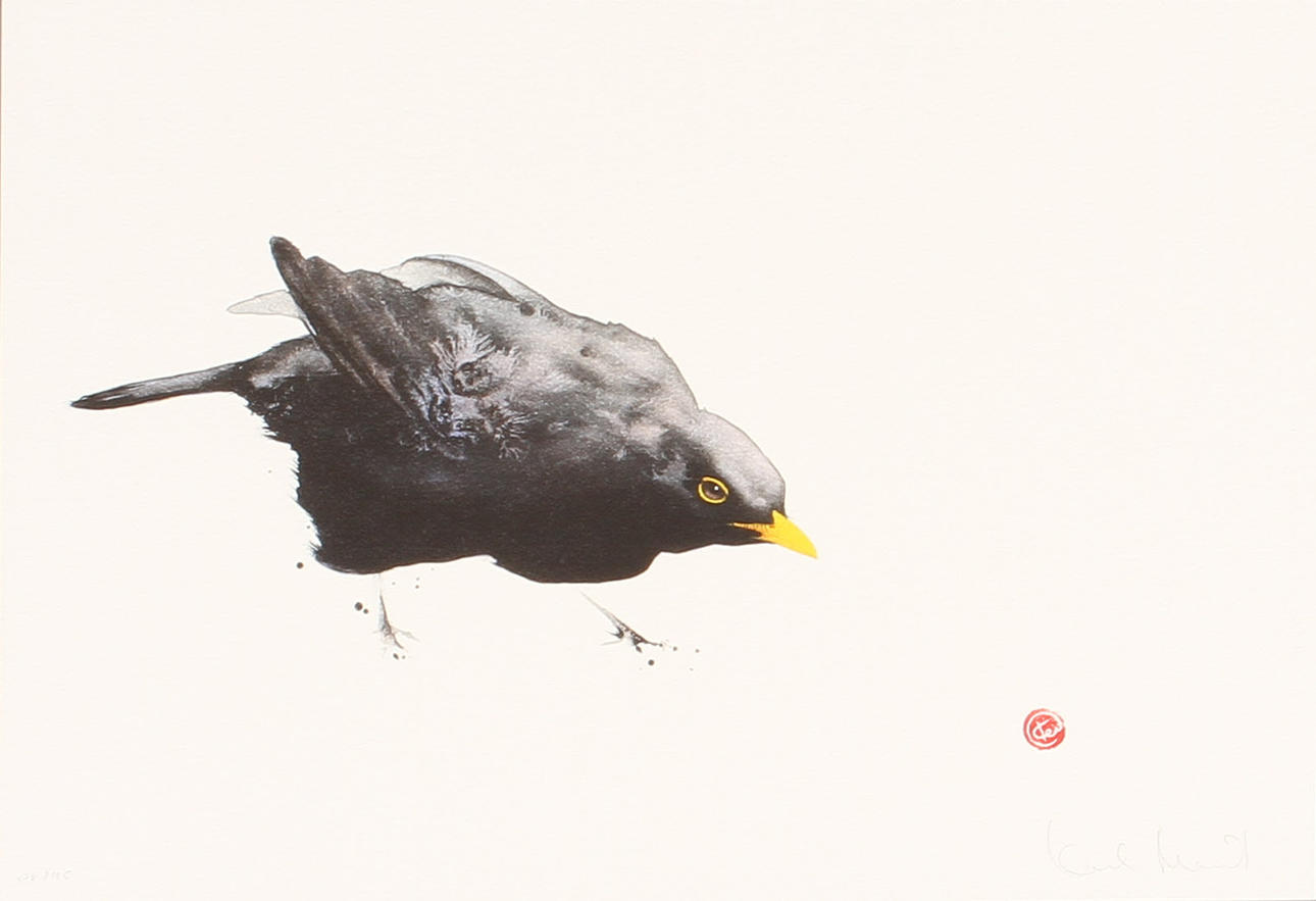 KARL MÅRTENS, Färglitografi, signerad och numrerad 178/195.