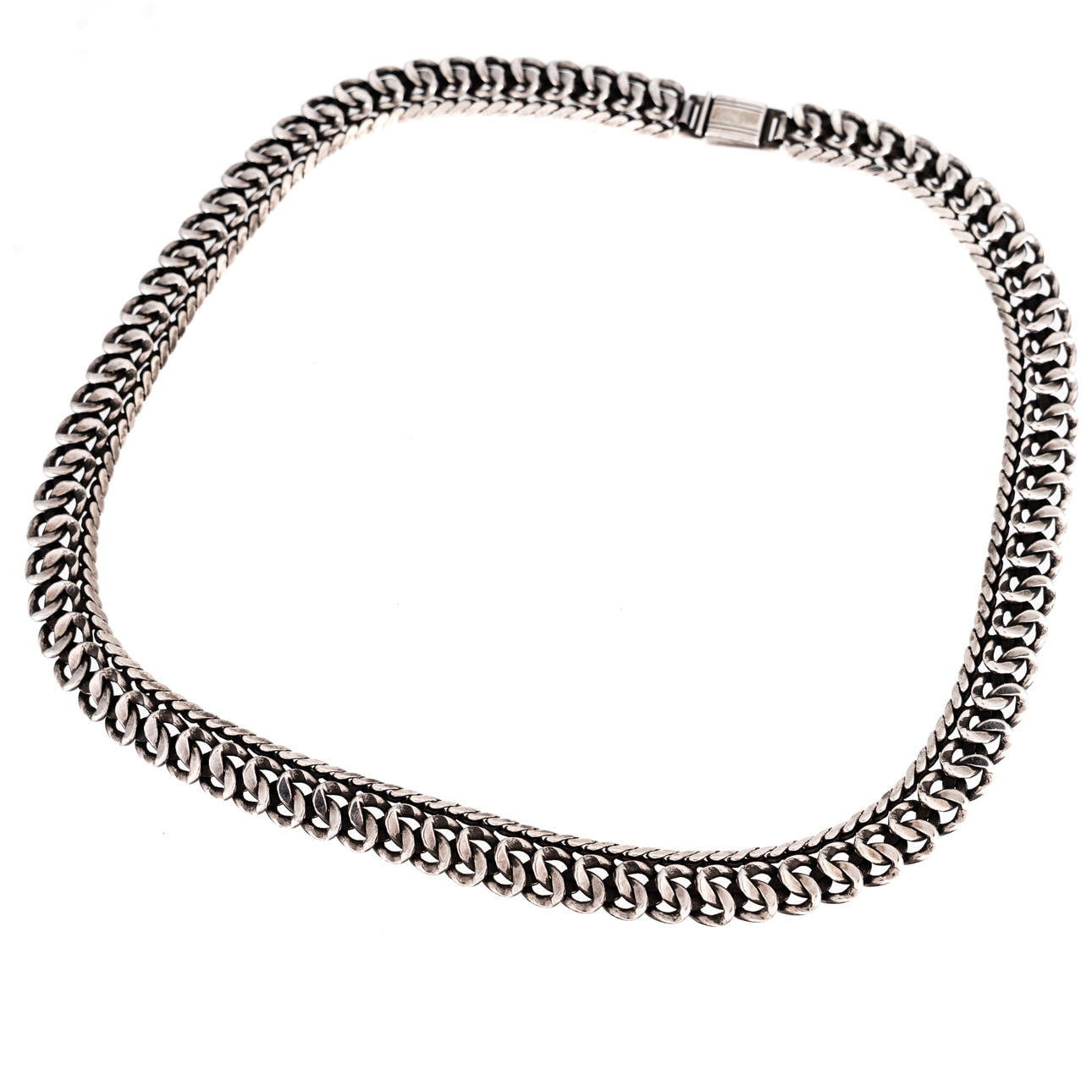 HALSBAND, Sterling Silver, Stämplad.
