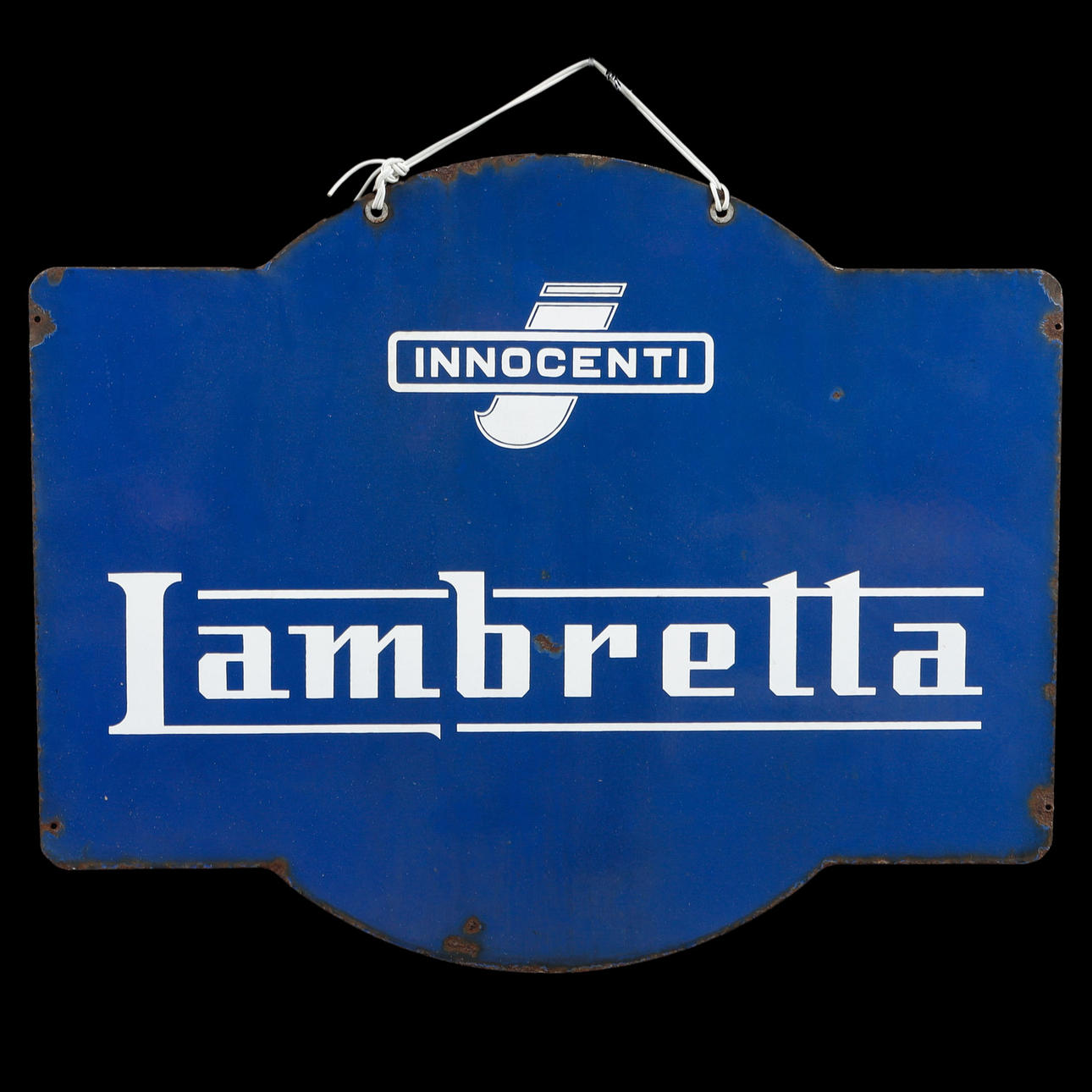 PLÅTSKYLT, Lambretta.