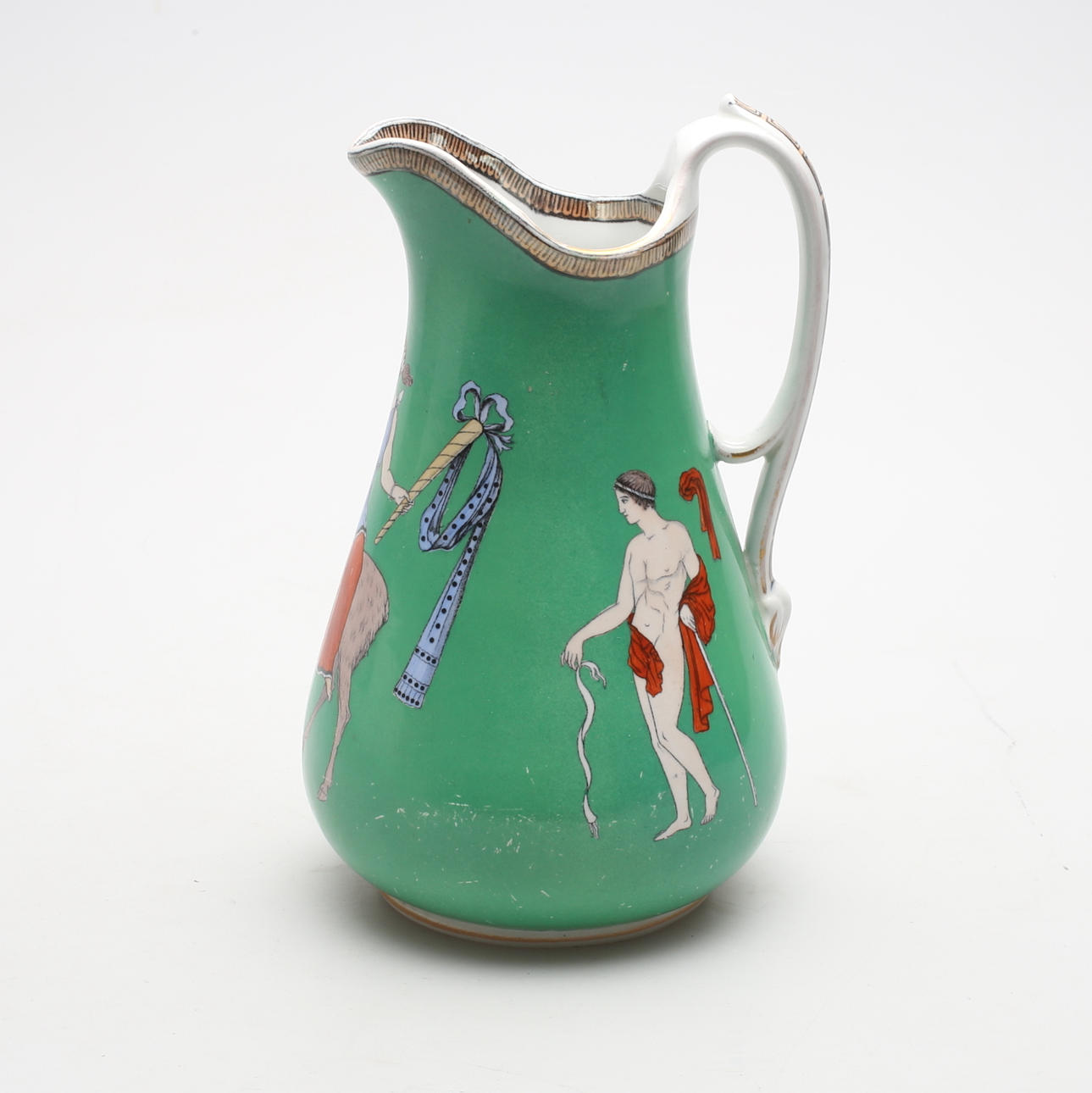 KANNA, ironstone, Gustavsberg, 1800-talets mitt.