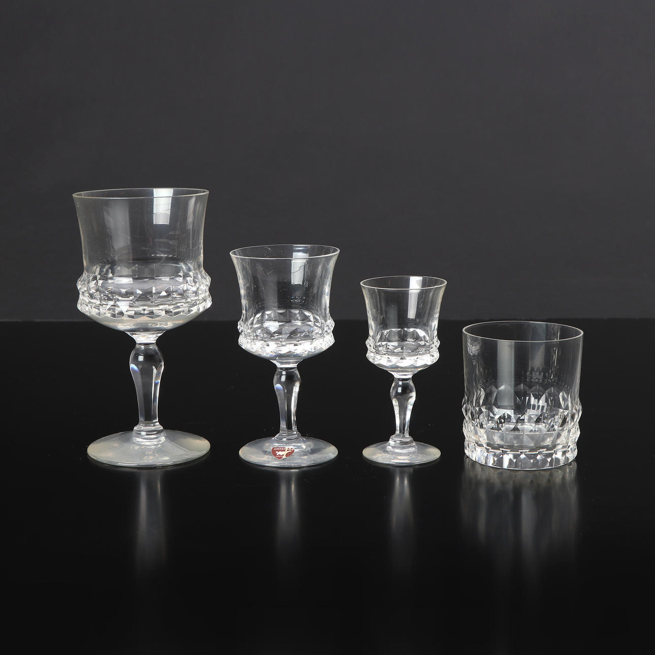 ORREFORS, GLASSERVIS, 49 DELAR. "Silvia".