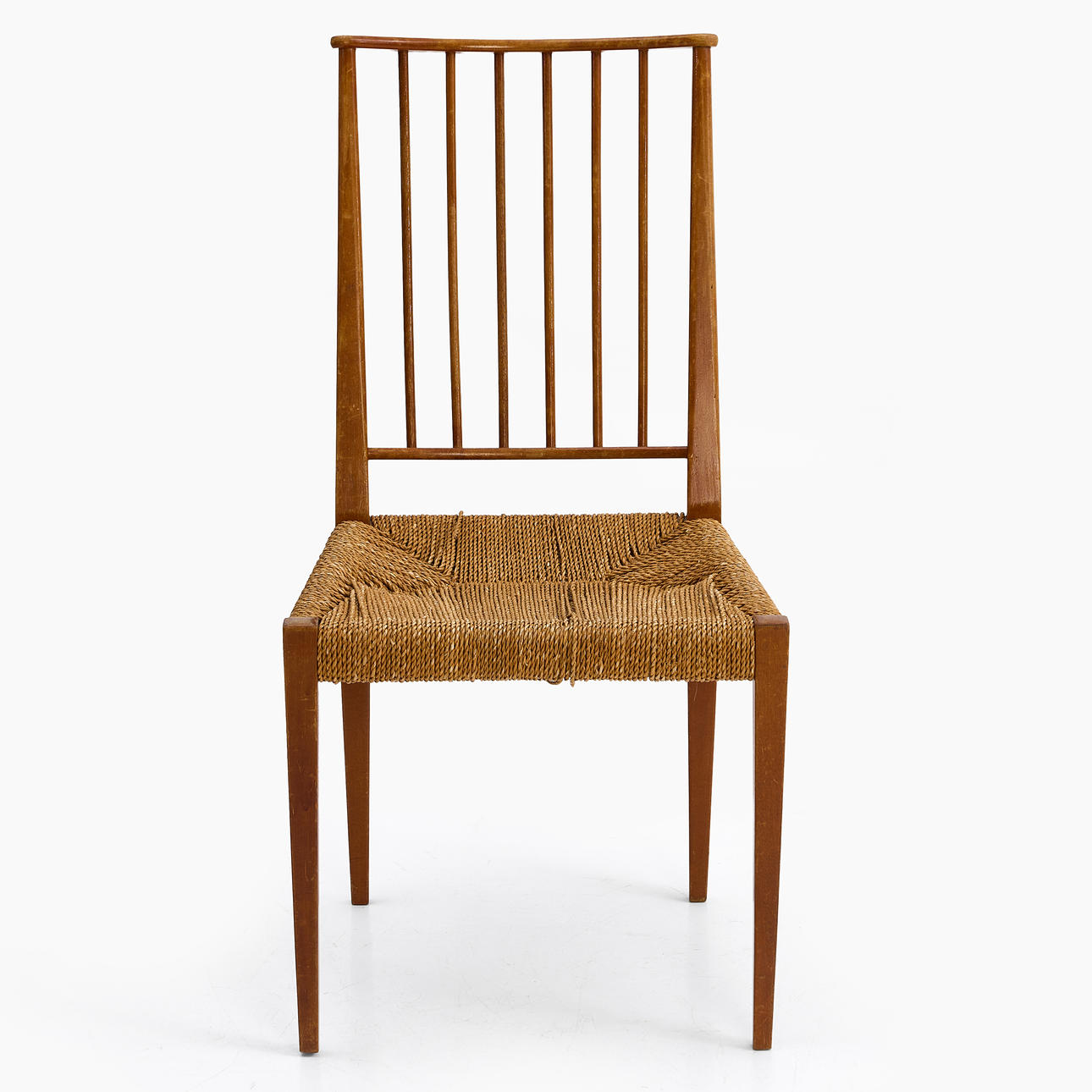 JOSEF FRANK (1885–1967). chair, model number 907, with slatted back ...