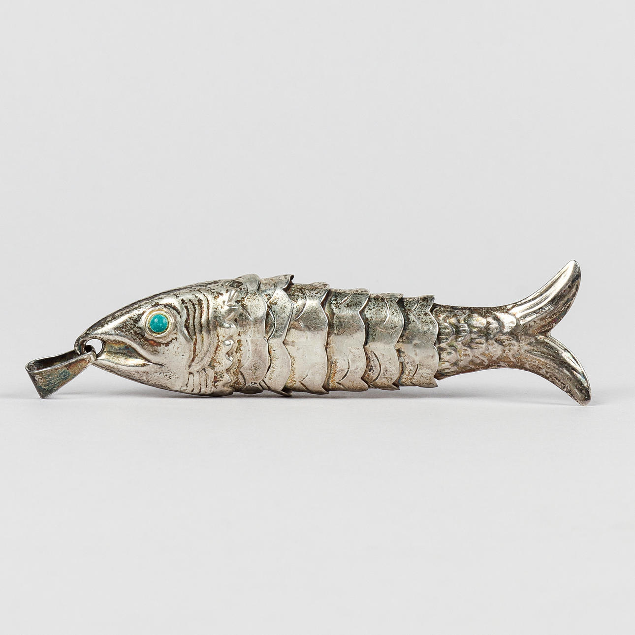HÄNGE "Fisk", silver.