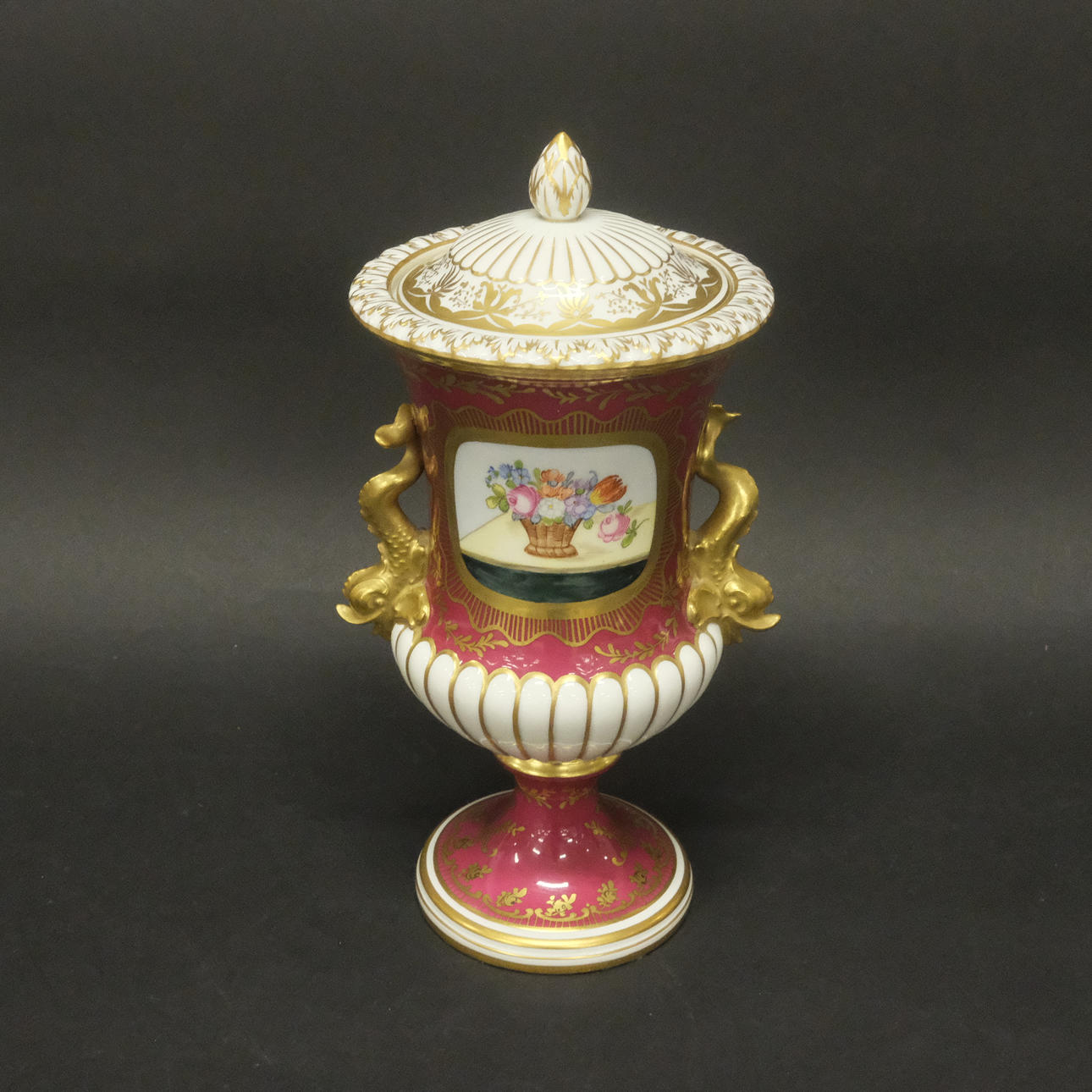 COVERED URN, DRESDEN.