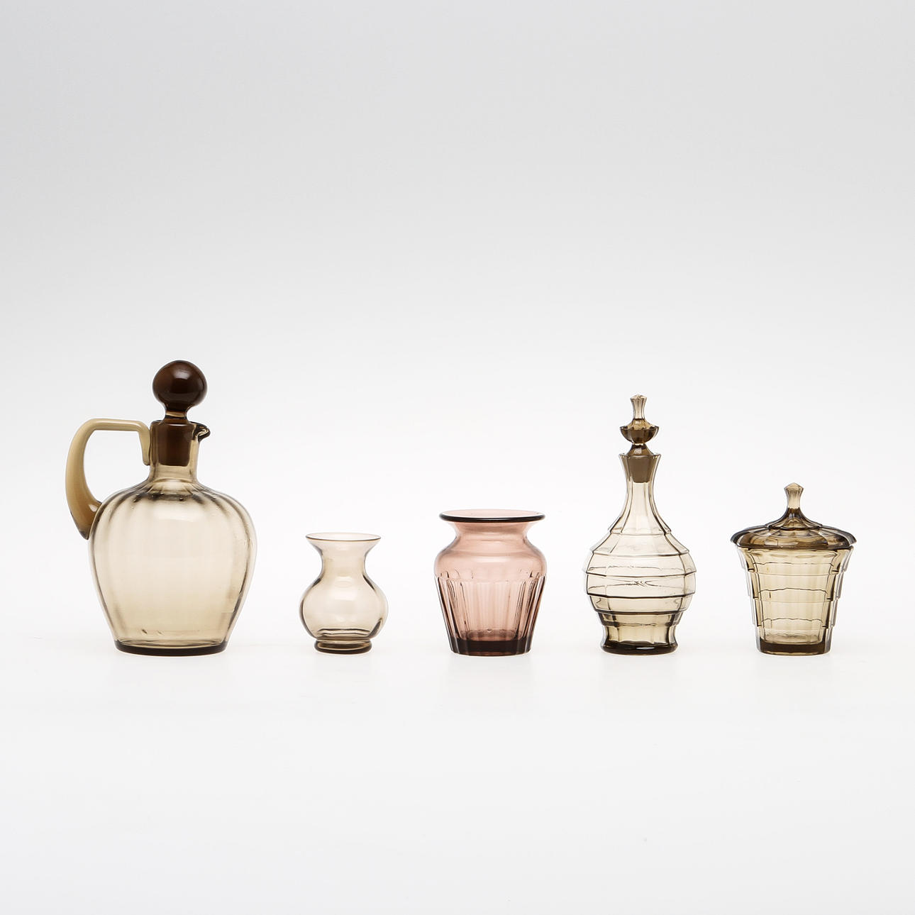 GLAS, 5 delar, troligtvis Simon Gate för Sandvik.