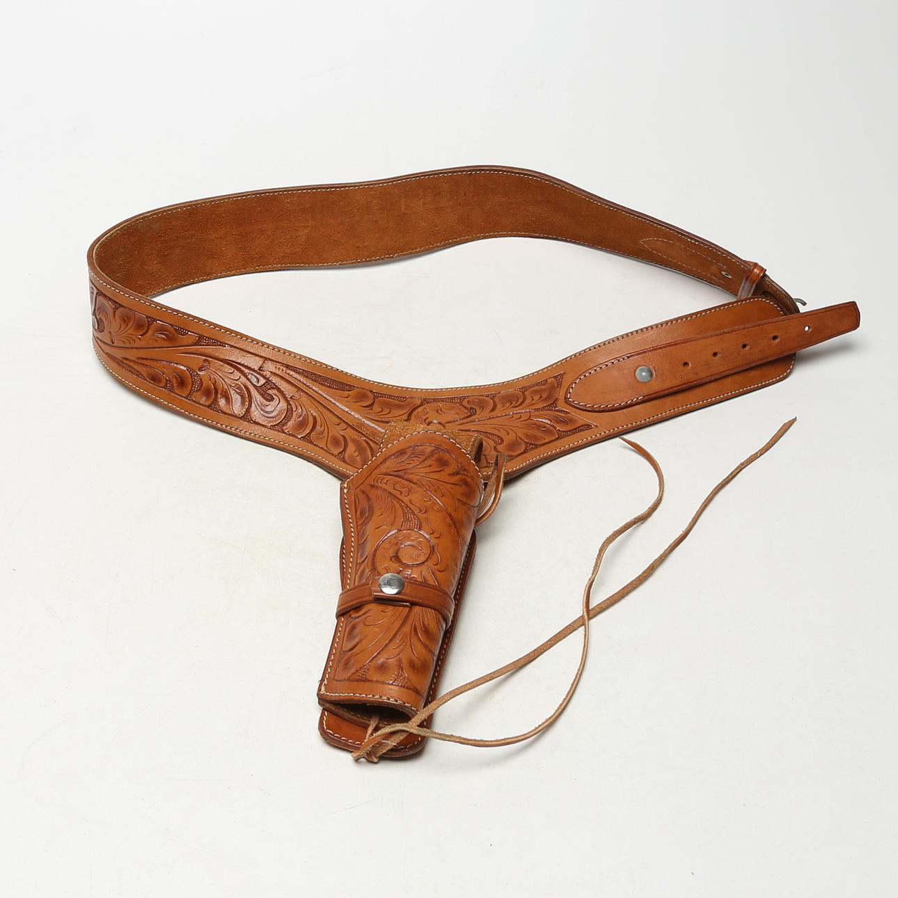 PISTOL HOLSTER, leather.