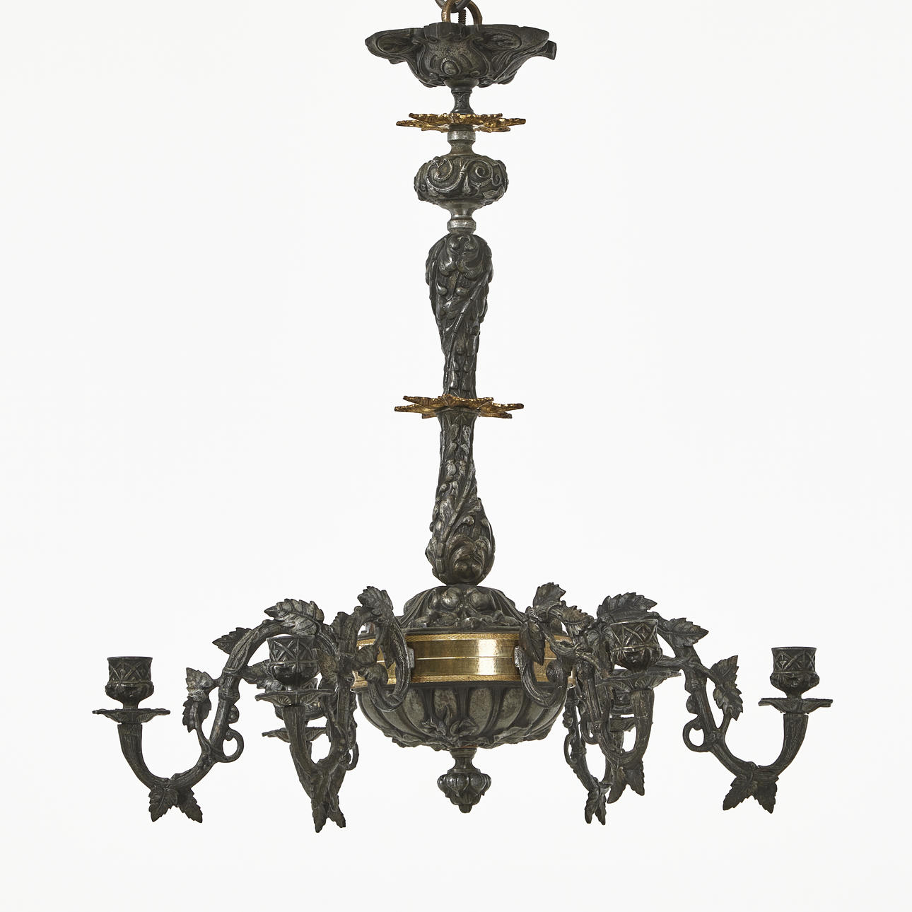 CEILING LIGHT, eclectic style, 1880s.