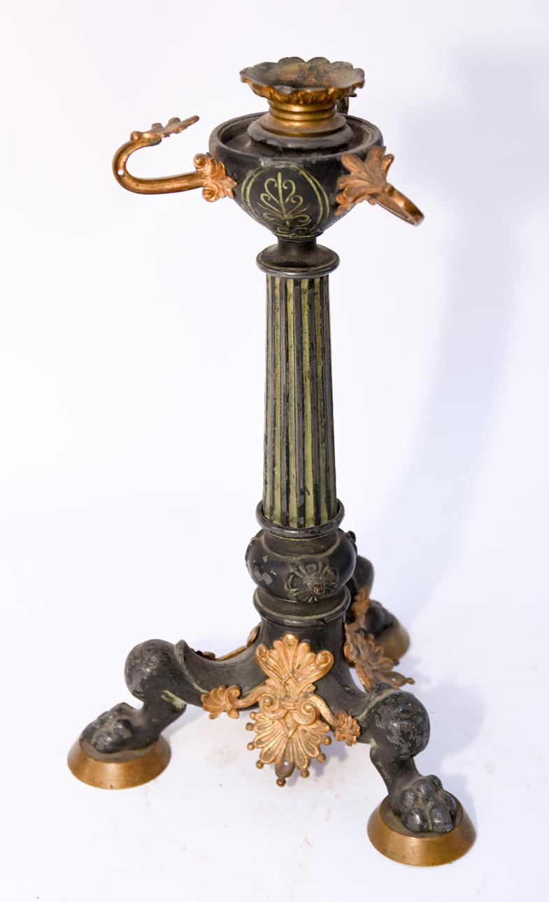 EMPIRE BRONS OCH SKIFFER LJUSSTAKE.