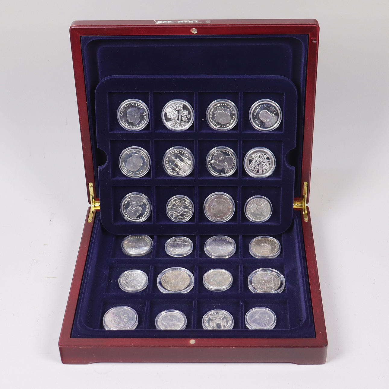SILVER COINS, Sweden, 24 pcs.