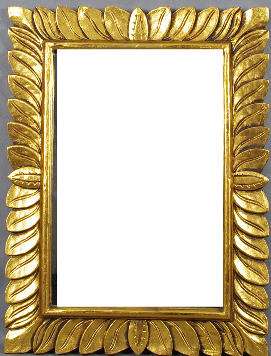 SPEGEL, förgylld, nyskick.