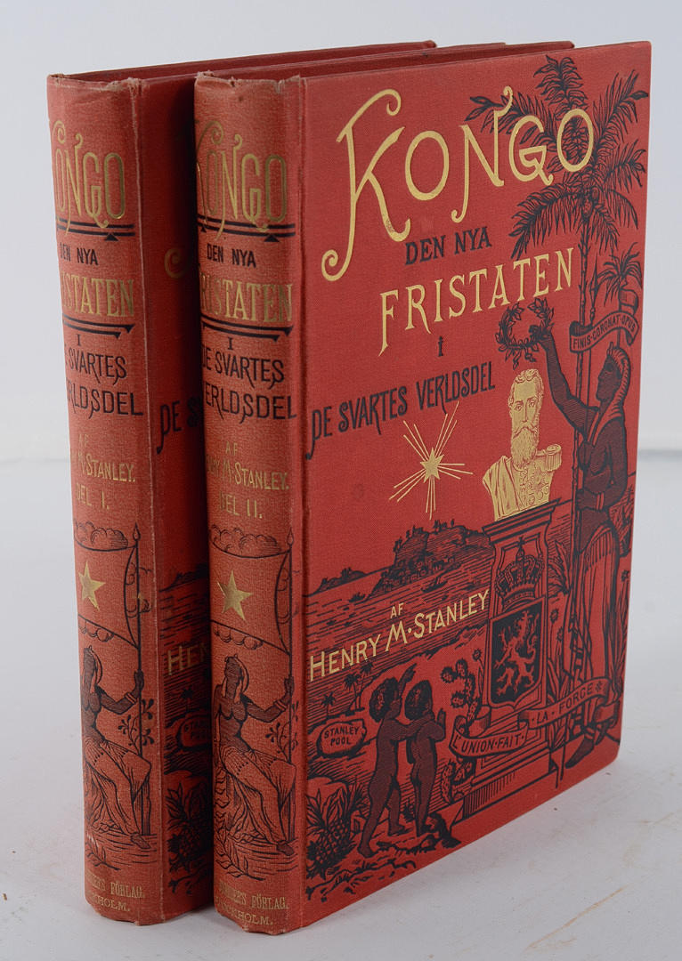 HENRY M. STANLEY. Kongo. Den nya fristaten i de svartes verldsdel.