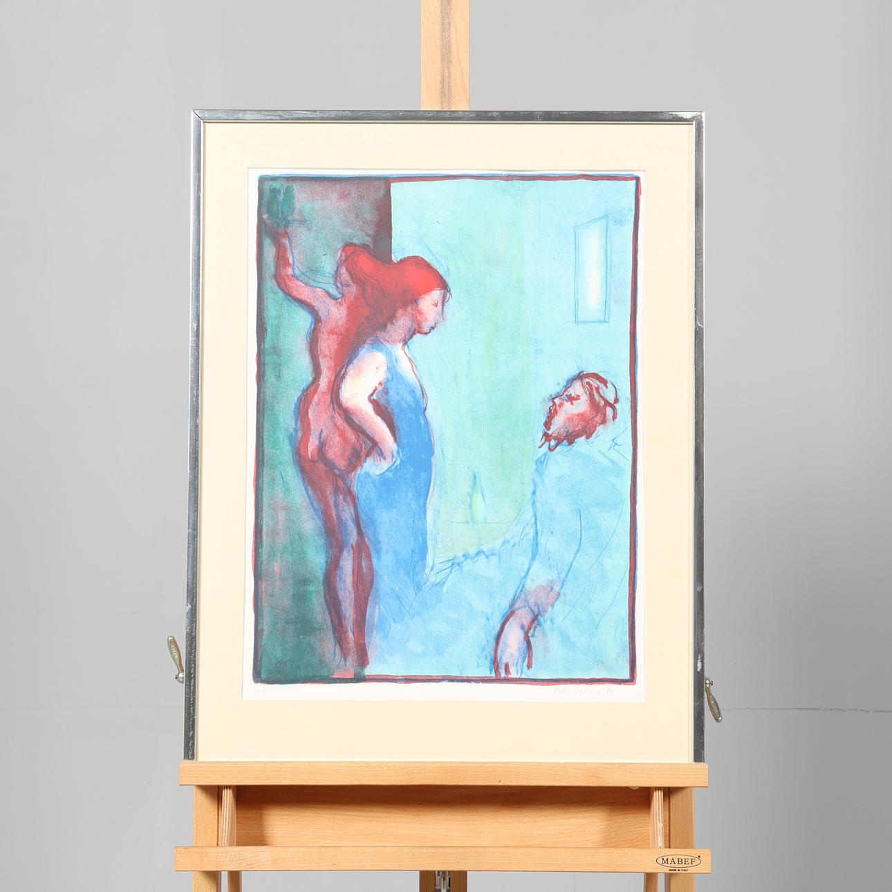 PETER DAHL. LITHOGRAPH, artist's proof, signed and dated -80.