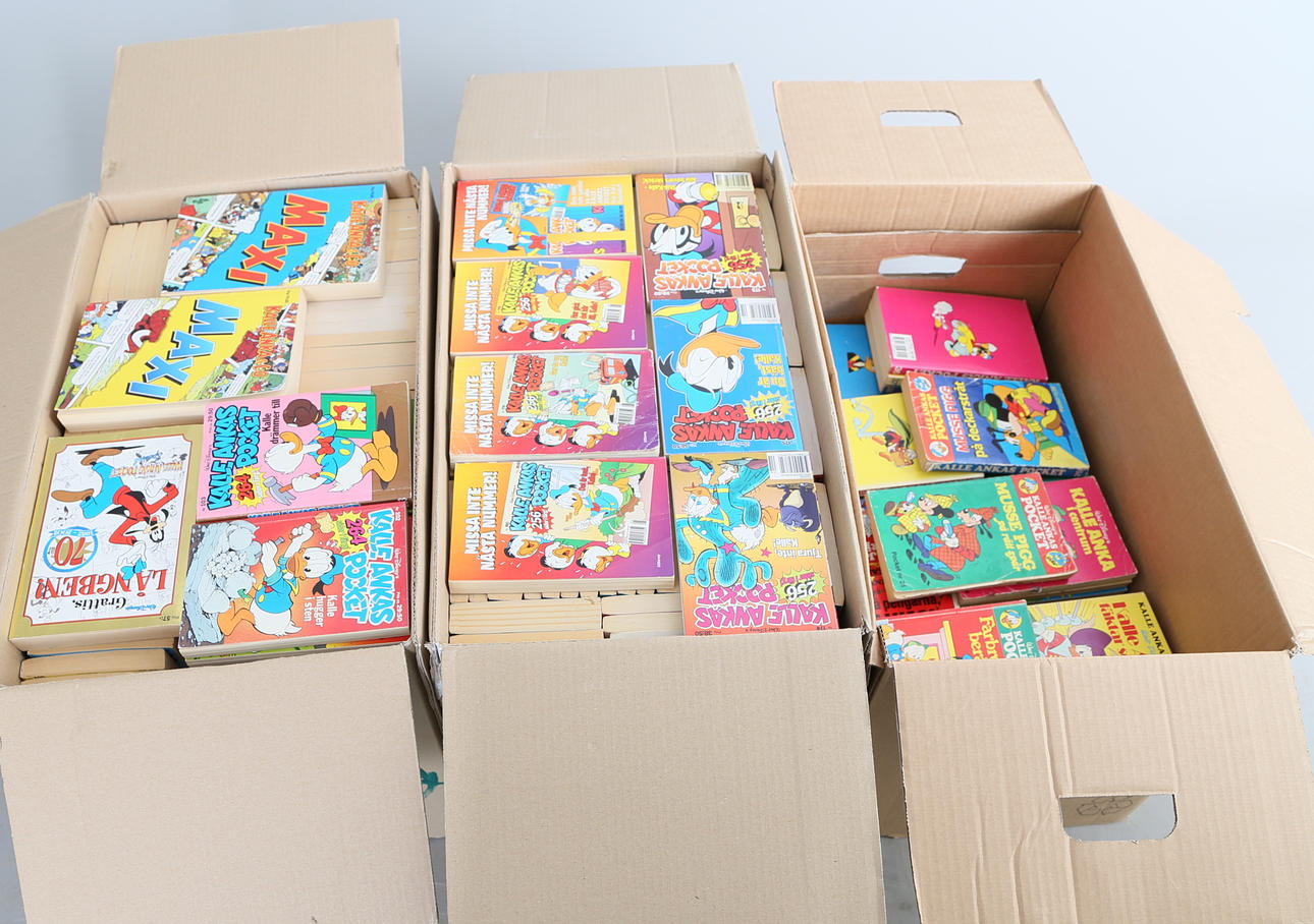 SAMLING SERIEPOCKET, Kalle Anka, 1900-talets slut.