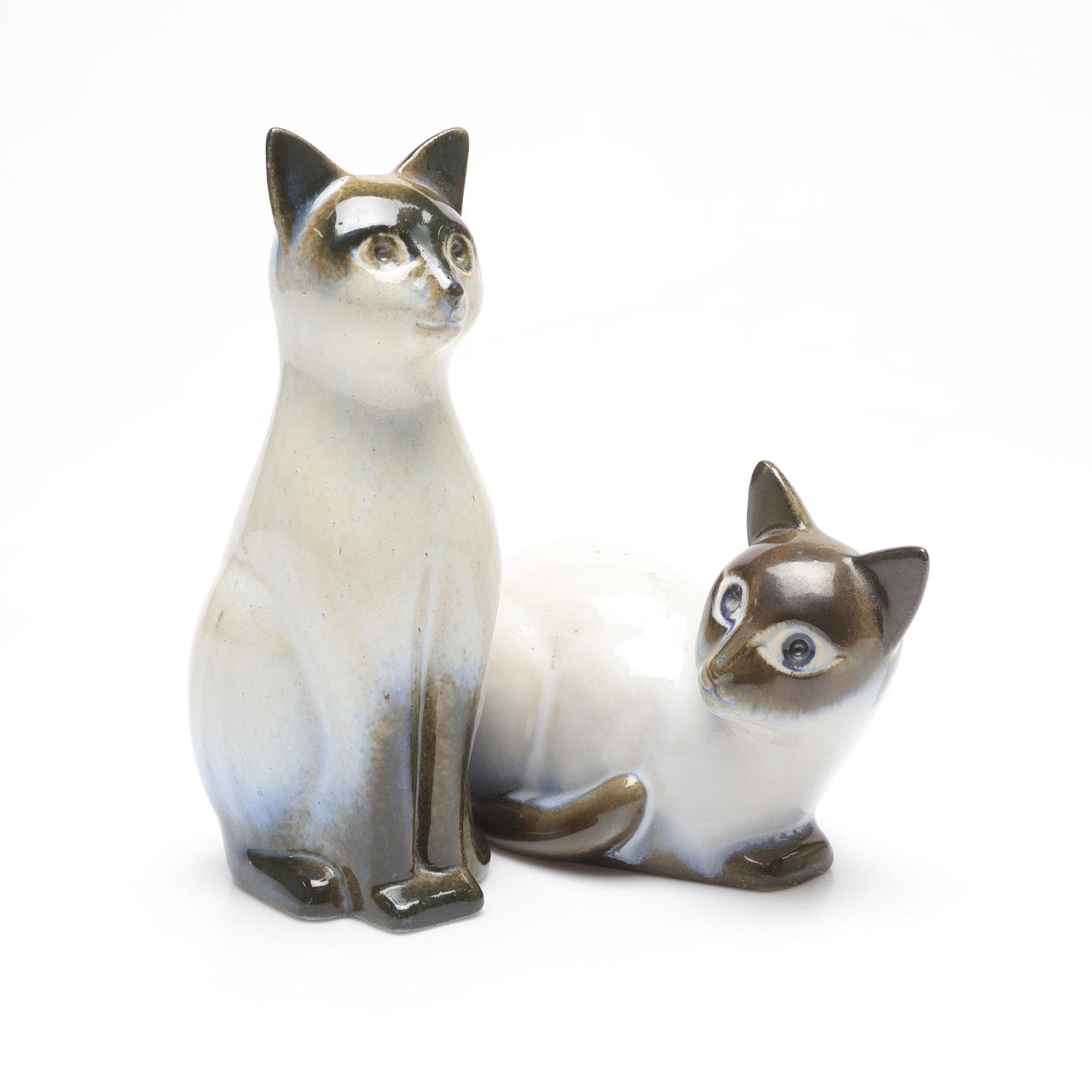 FIGURINES, 2 pcs, cats, Ego.