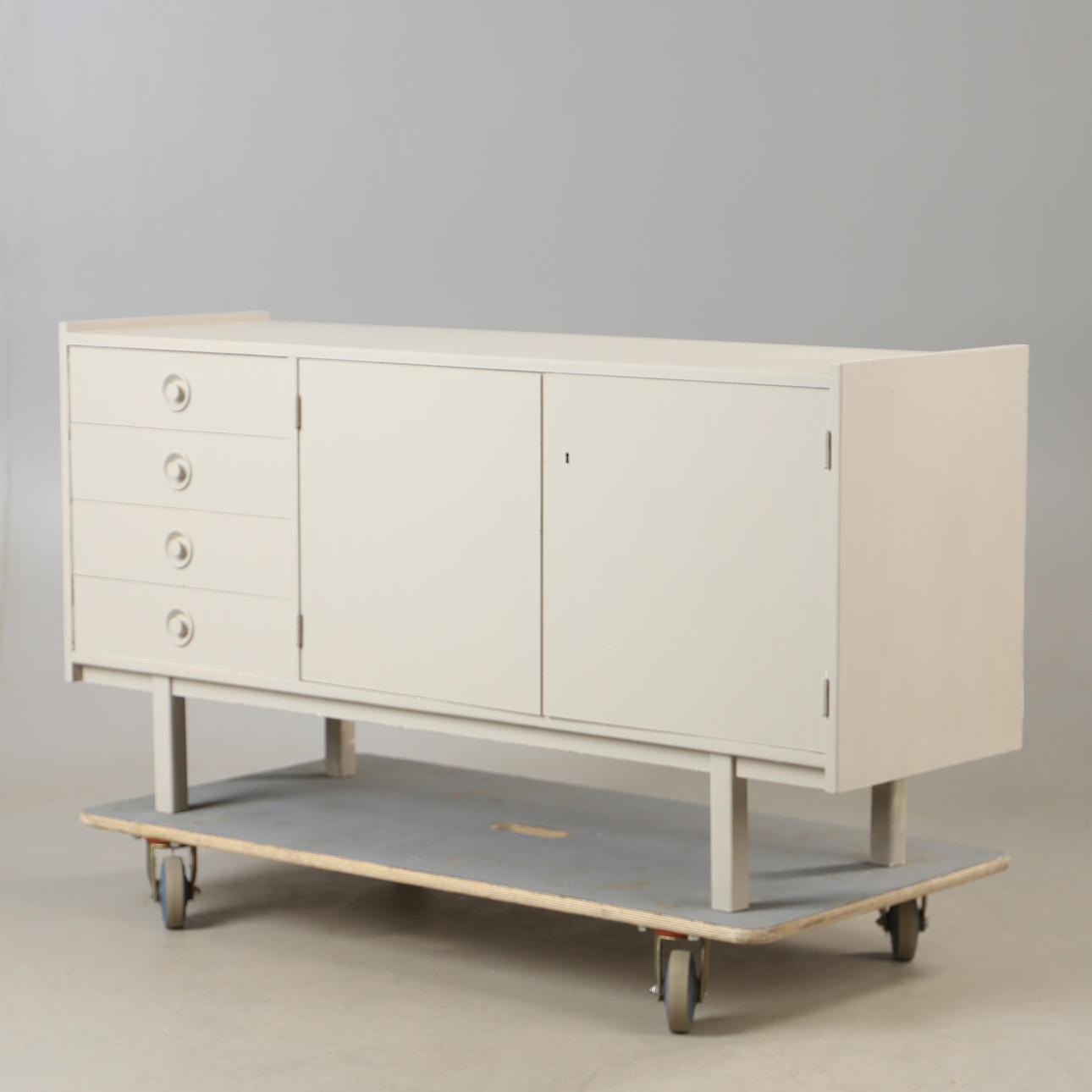 SIDEBOARD, painted, mid-20th century.