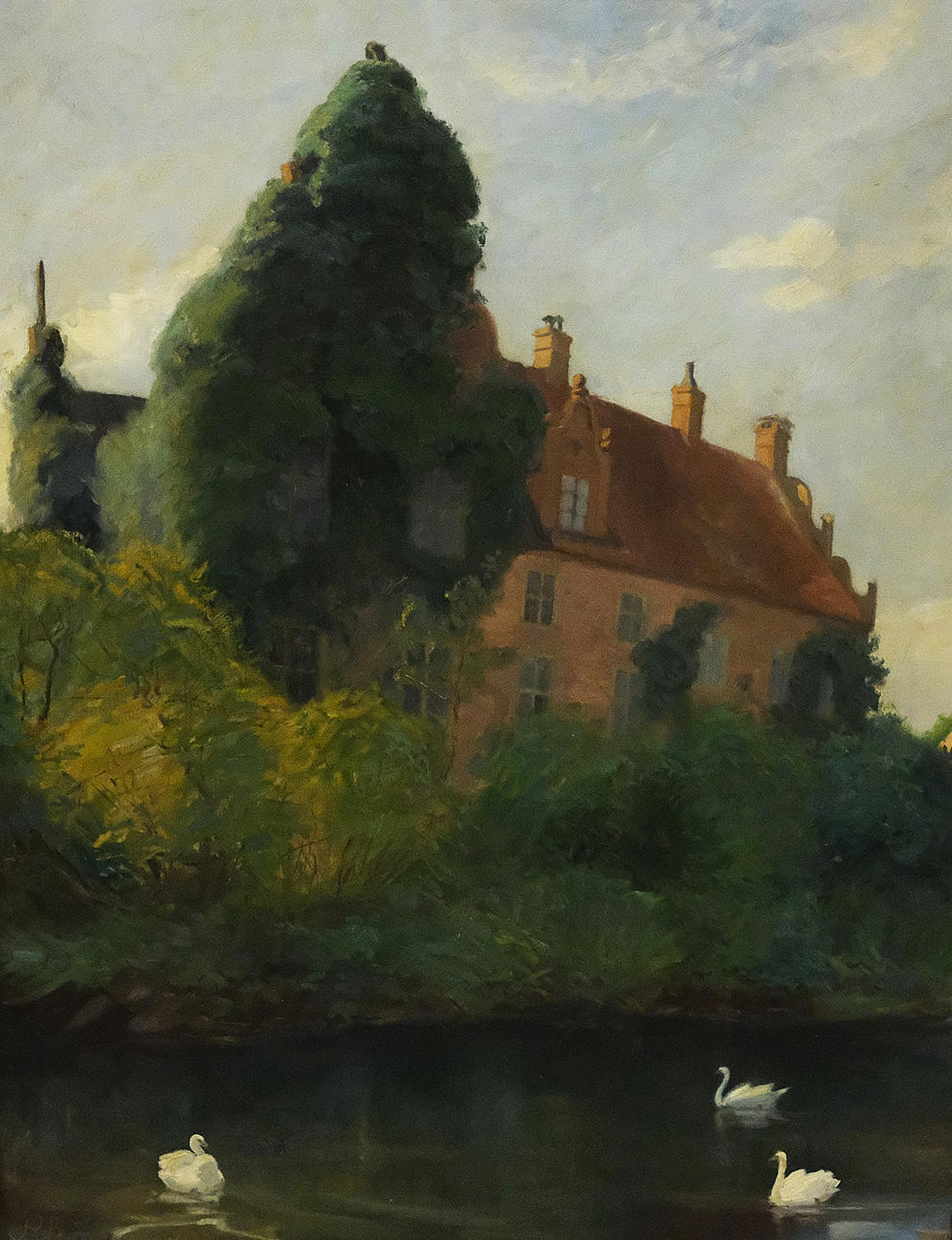 AXEL KLEIMER. OIL ON CANVAS.