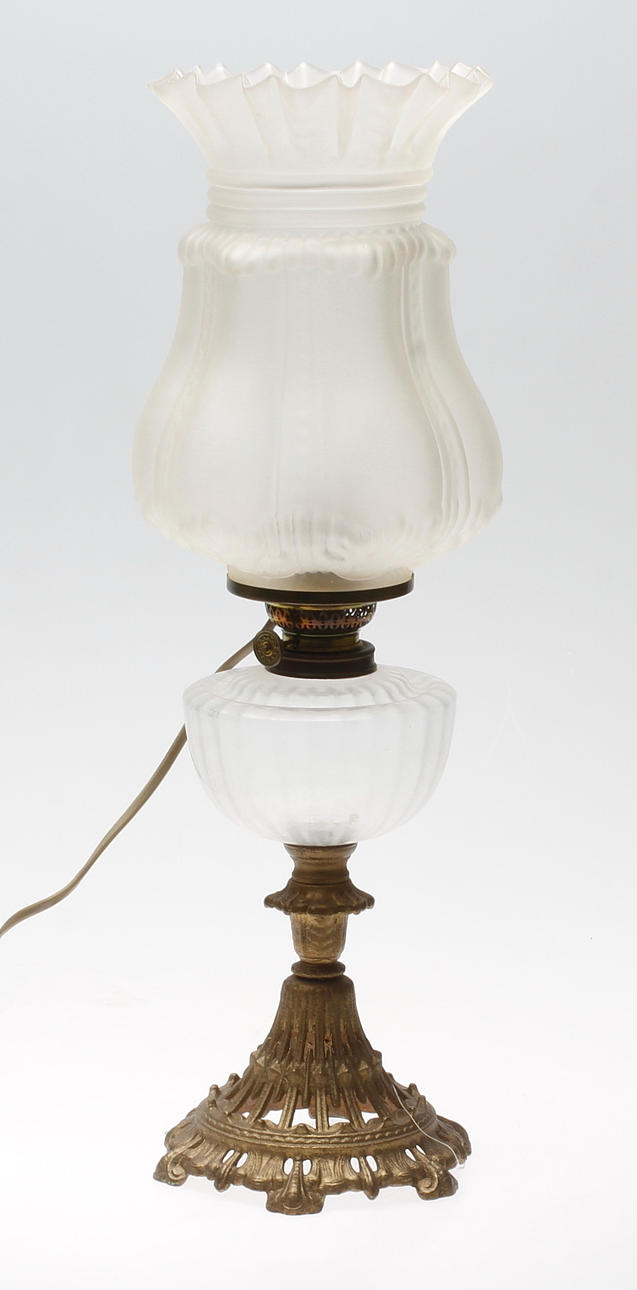 BORDSLAMPA, omkring 1900.