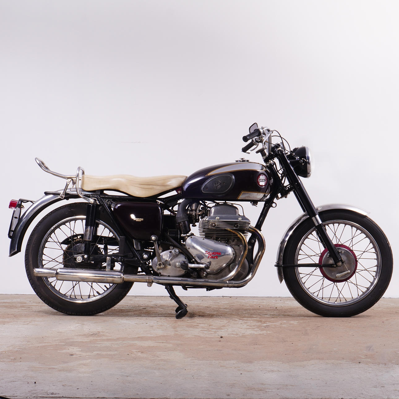 ARIEL, model 4G Square Four, 1957, England.