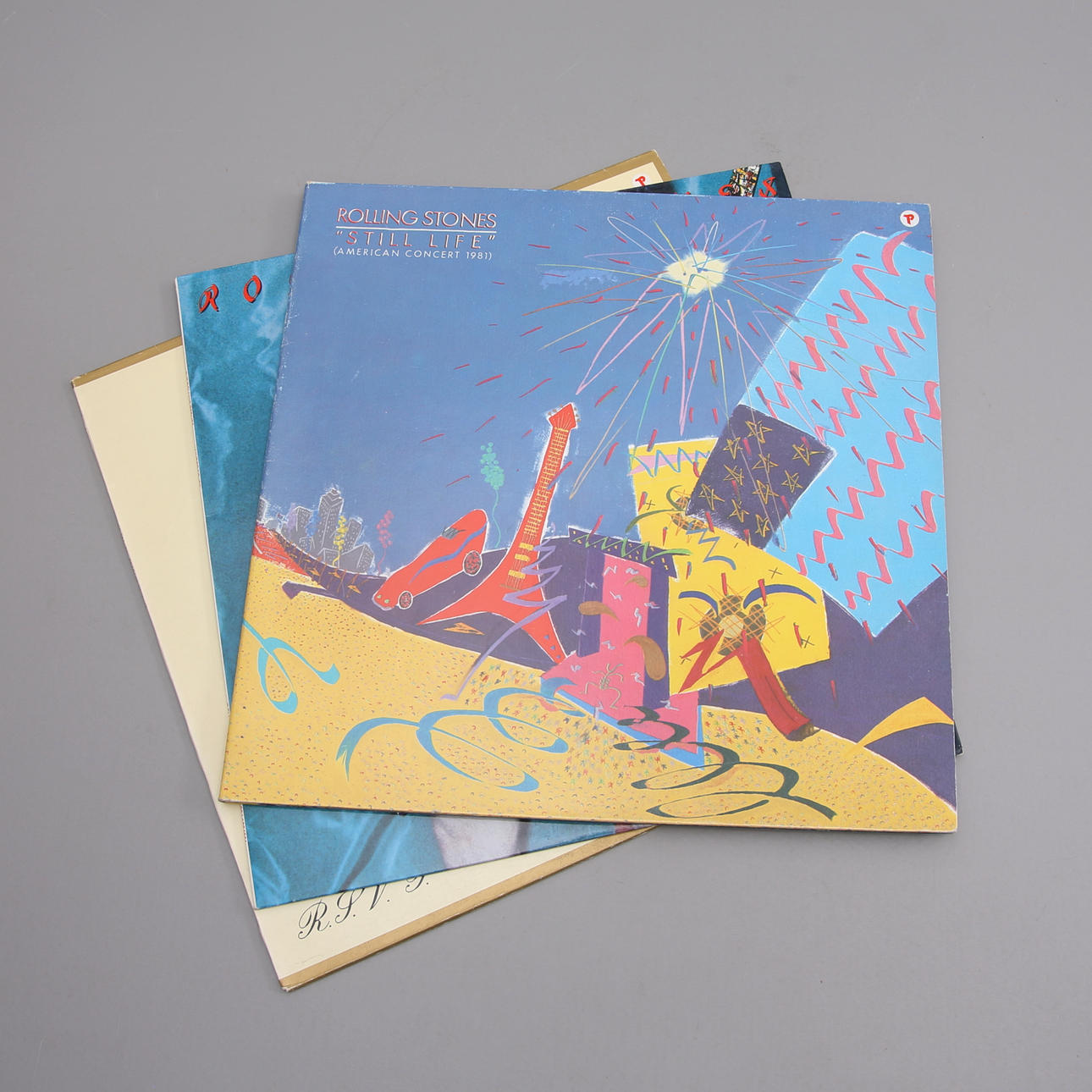 THE ROLLING STONES Vinylskivor 3st.