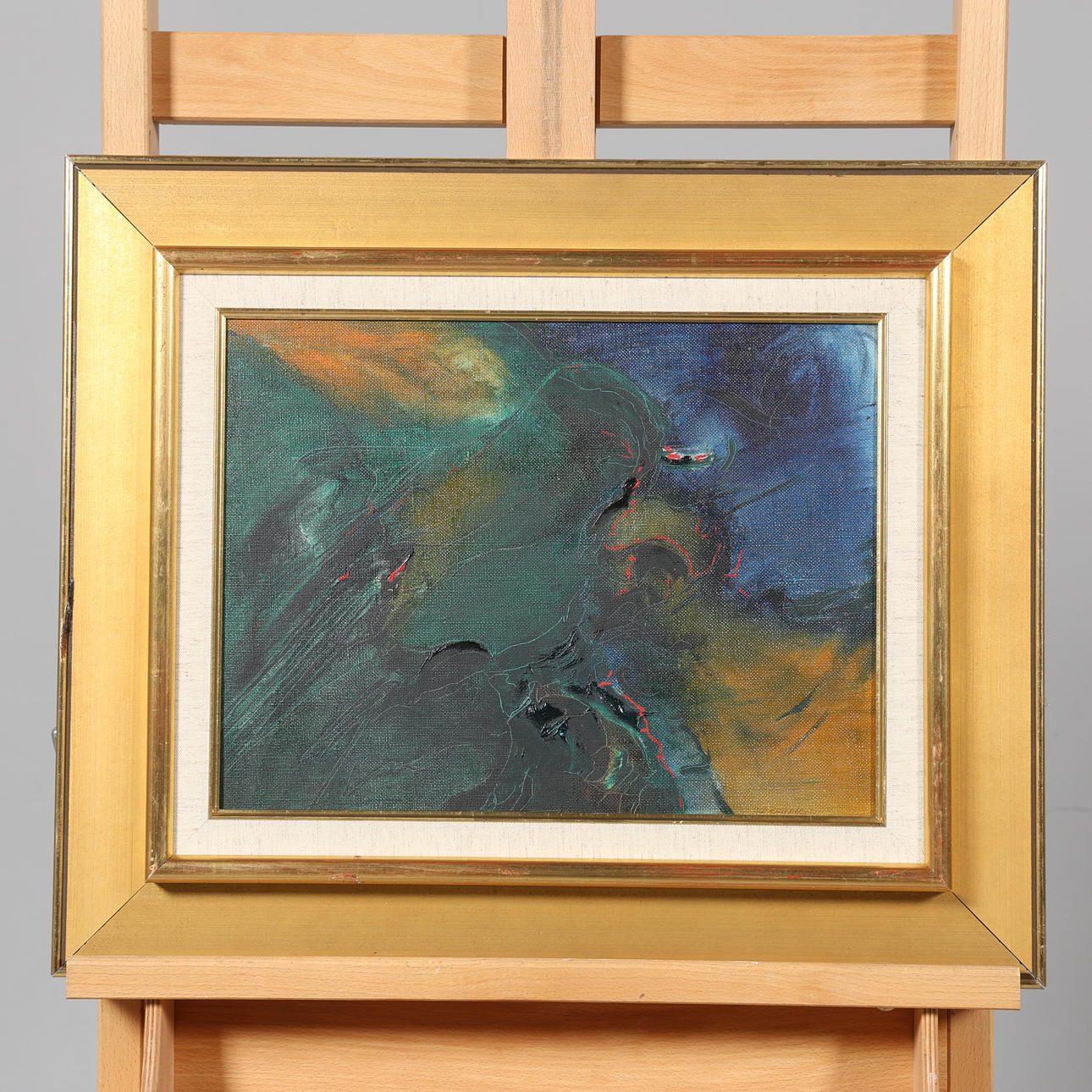 ULF ERIKSSON. OIL ON CANVAS, signed.