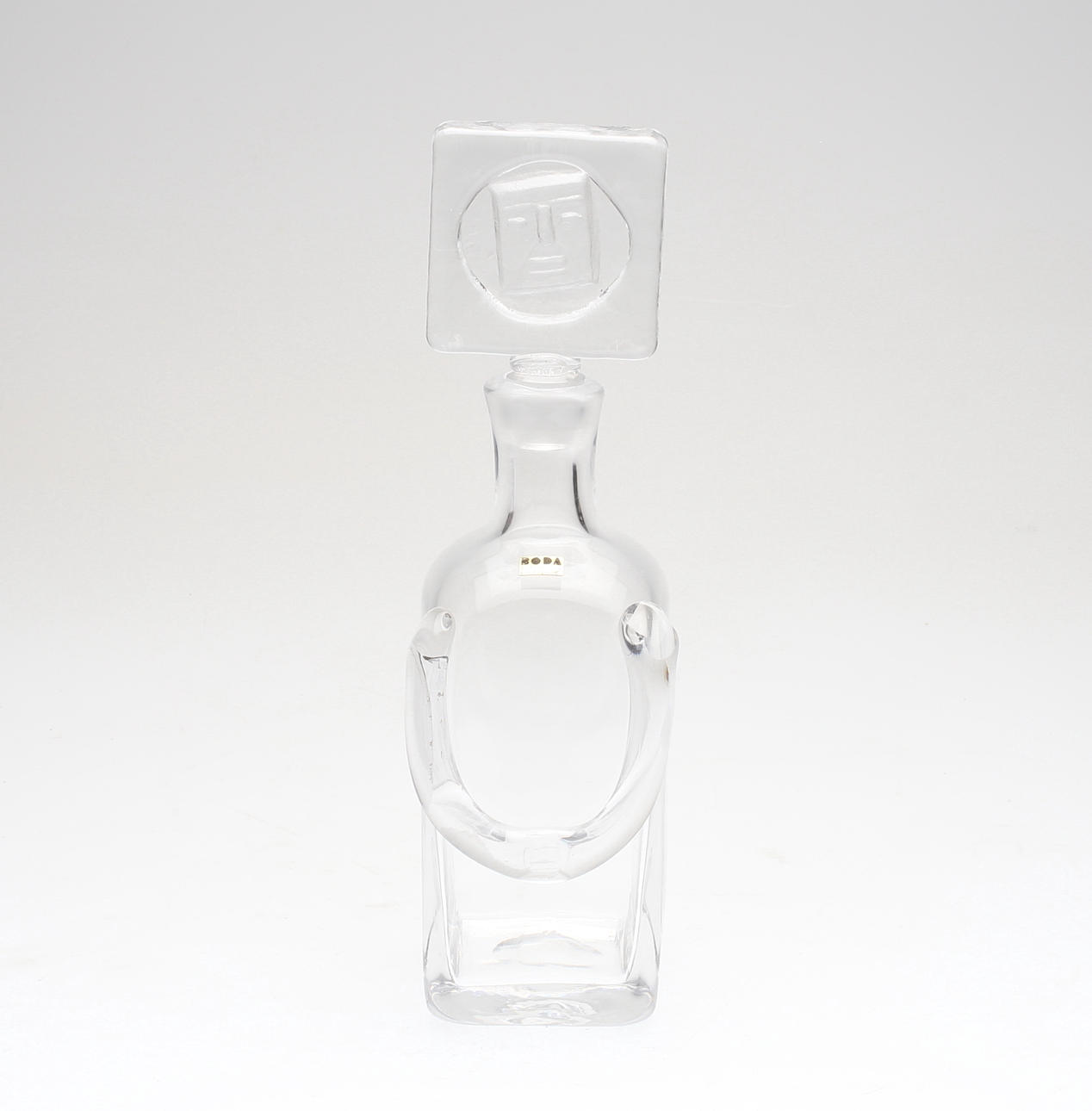 KARAFF MED PROPP, glas, Erik Höglund, Boda.