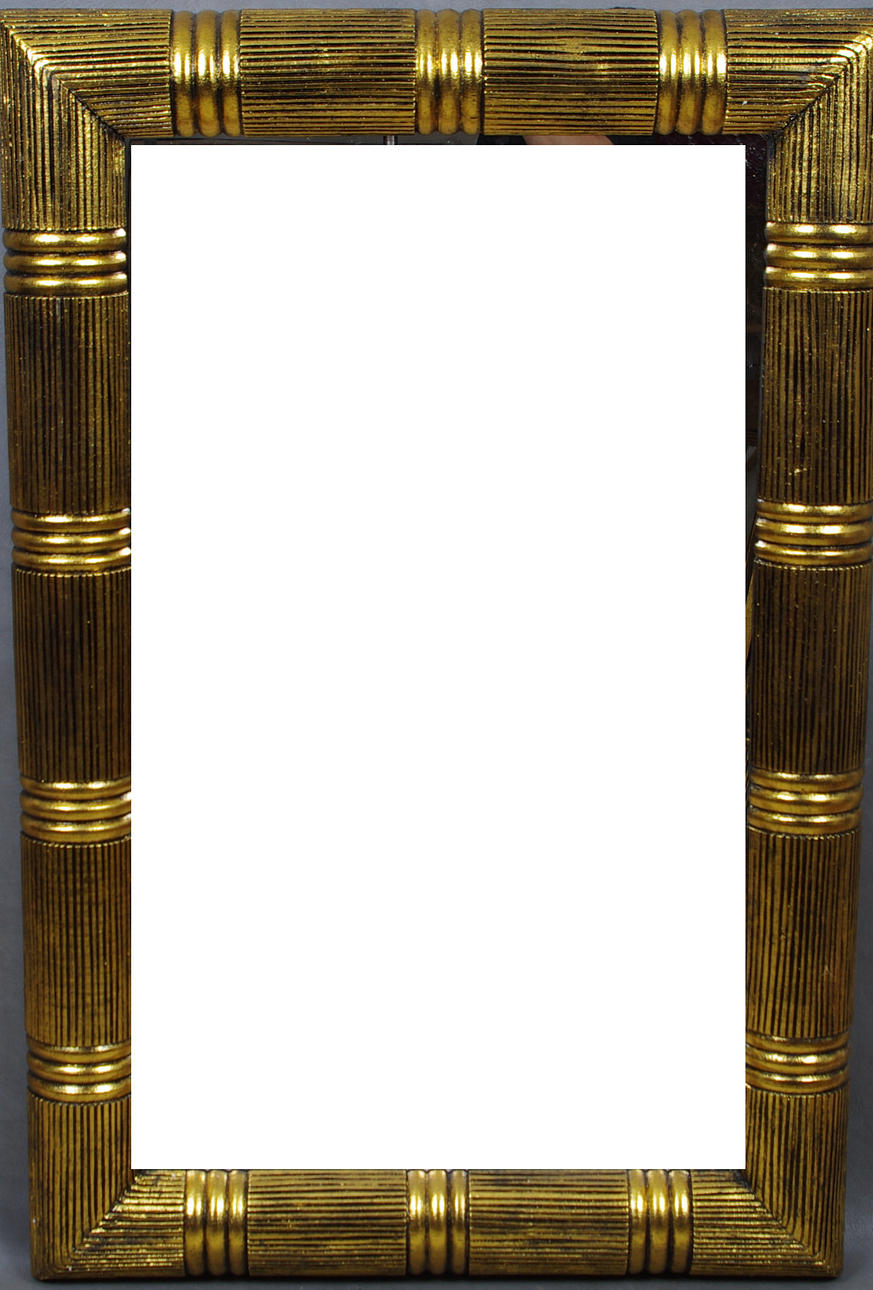 SPEGEL, förgylld, nyskick.