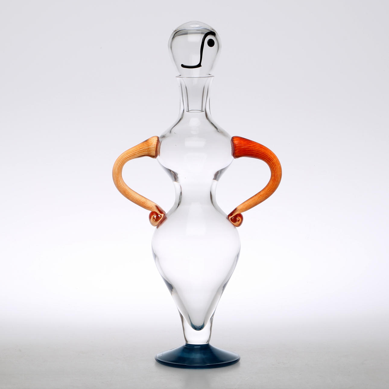 KARAFF, glas, Kjell Engman, Kosta Boda.