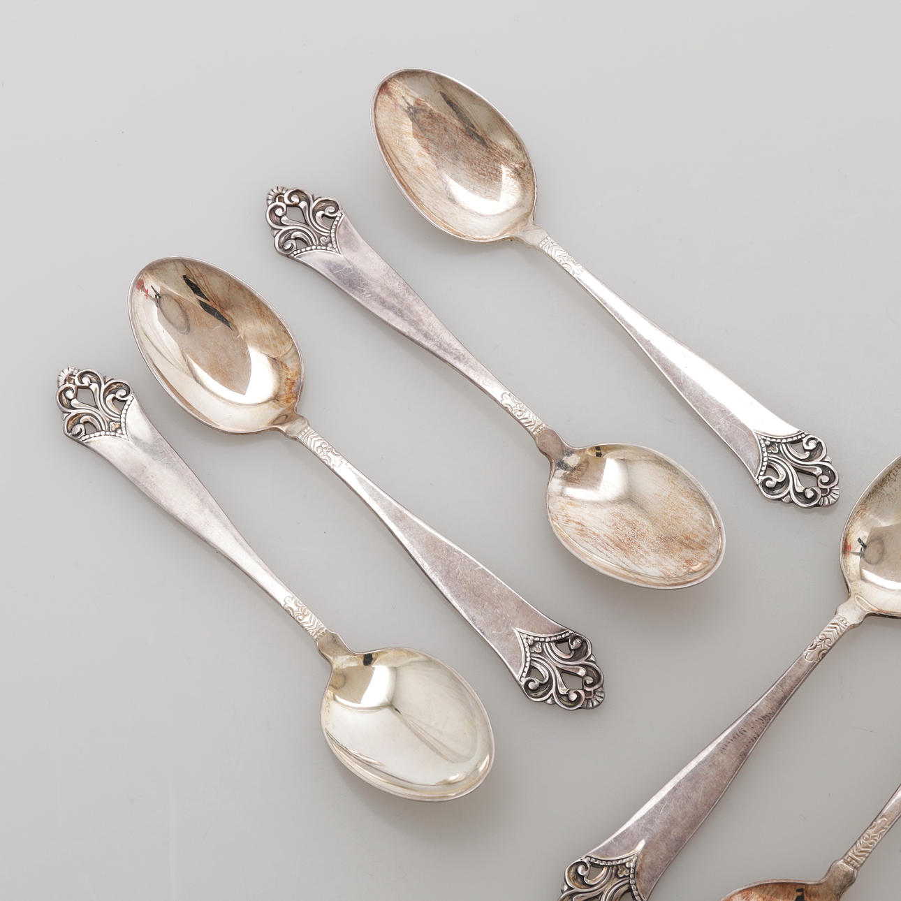 KAFFESKEDAR, 8 st, totalvikt 62 gram.