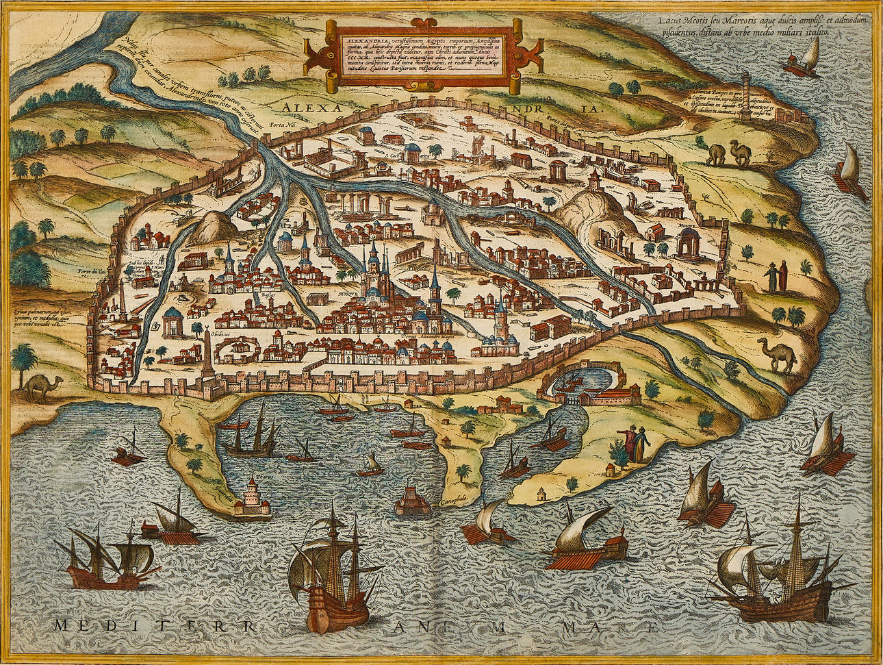 BRAUN/HOGENBERG, Alexandria, 1575.