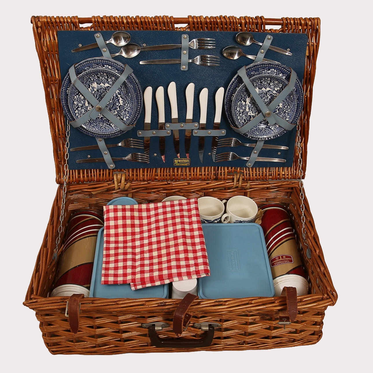 PICKNICKSET, rottingväska, Brexton, England.