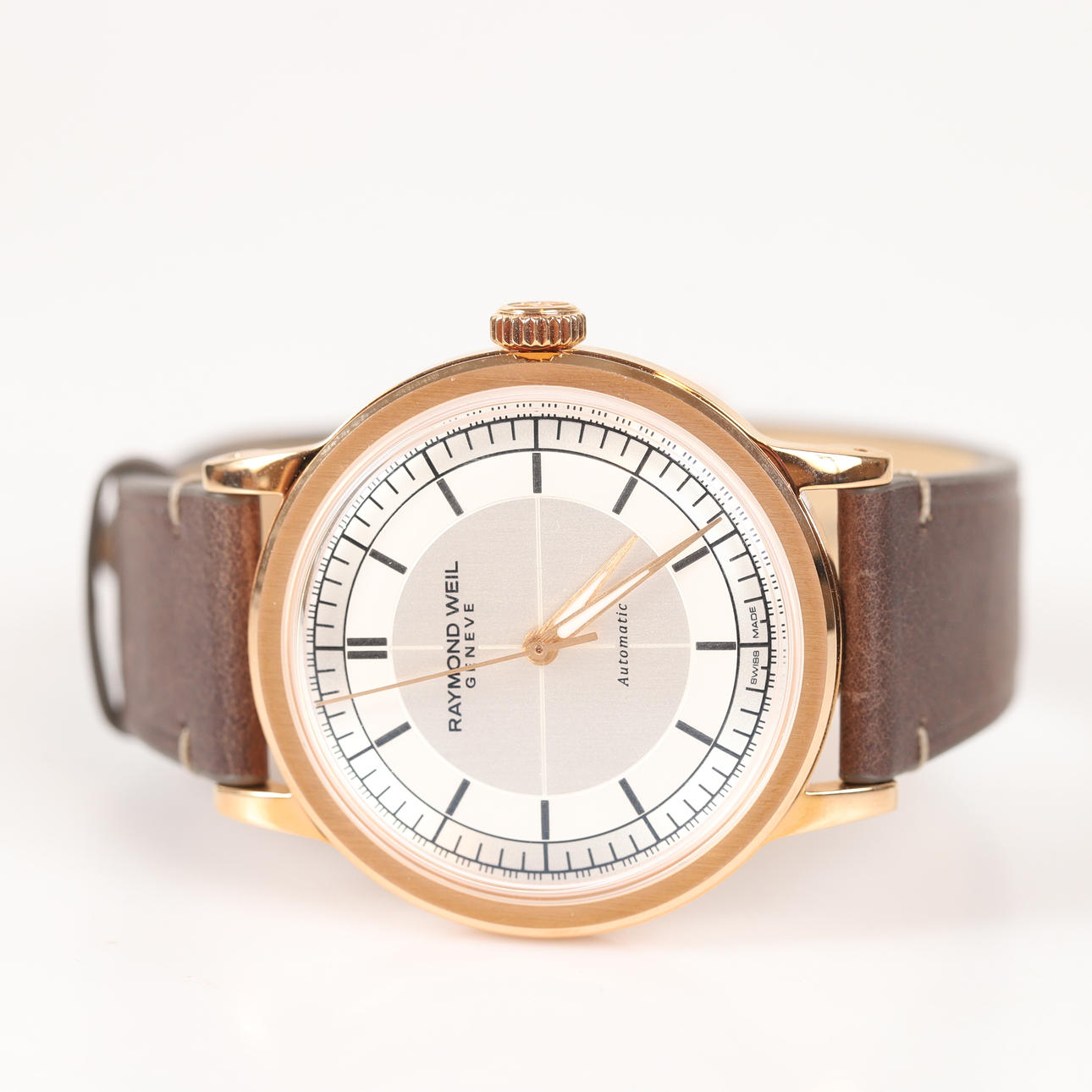 RAYMOND WEIL. Armbandsur, Millesime, automatic, stål.