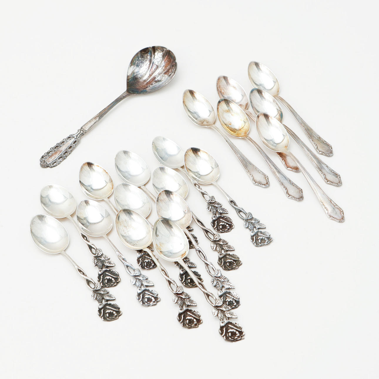 SKEDAR, 19 st, silver, 1900-tal. Vikt 209g.