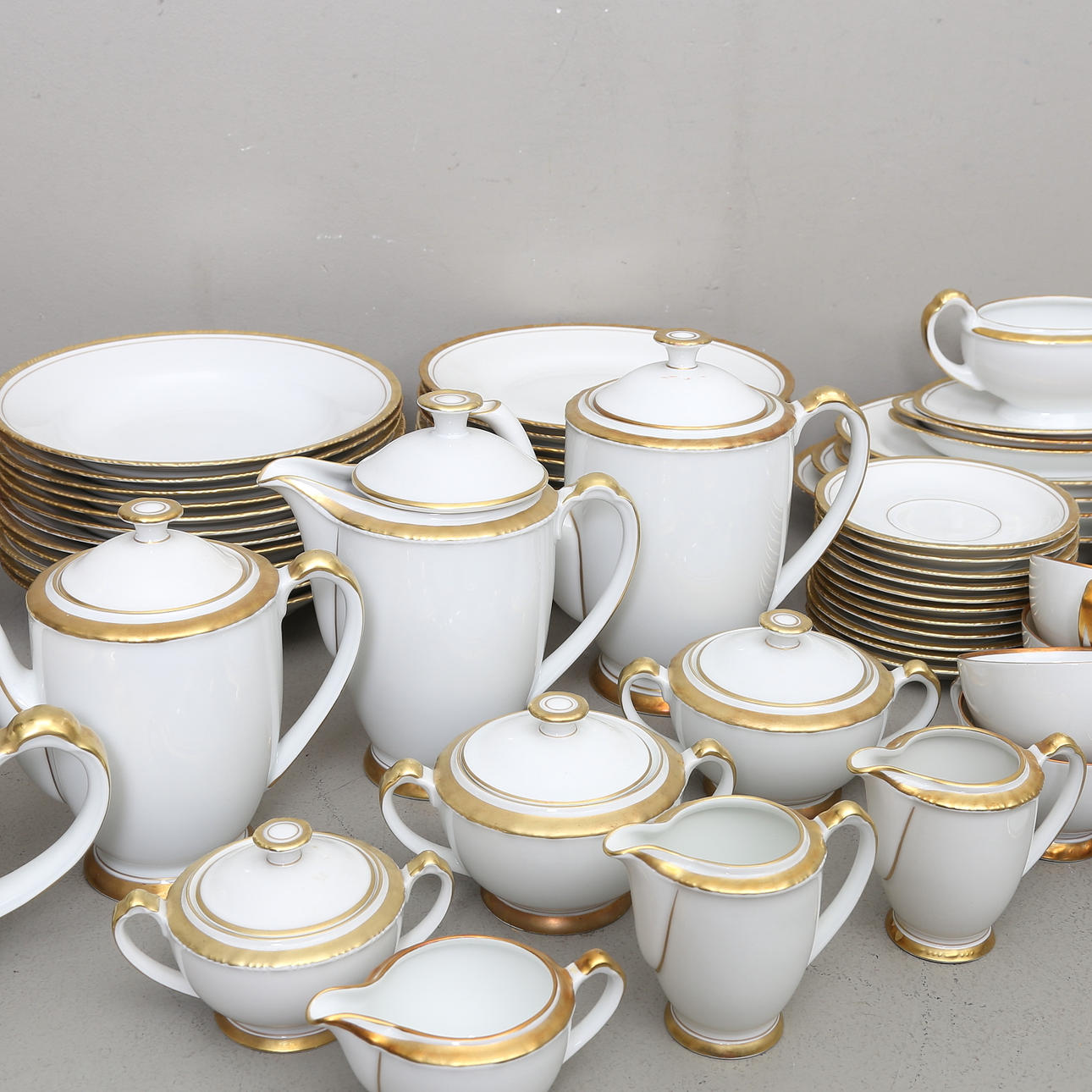 SERVIS, 112 delar, porslin, dekor Hackefors, 1900-tal.