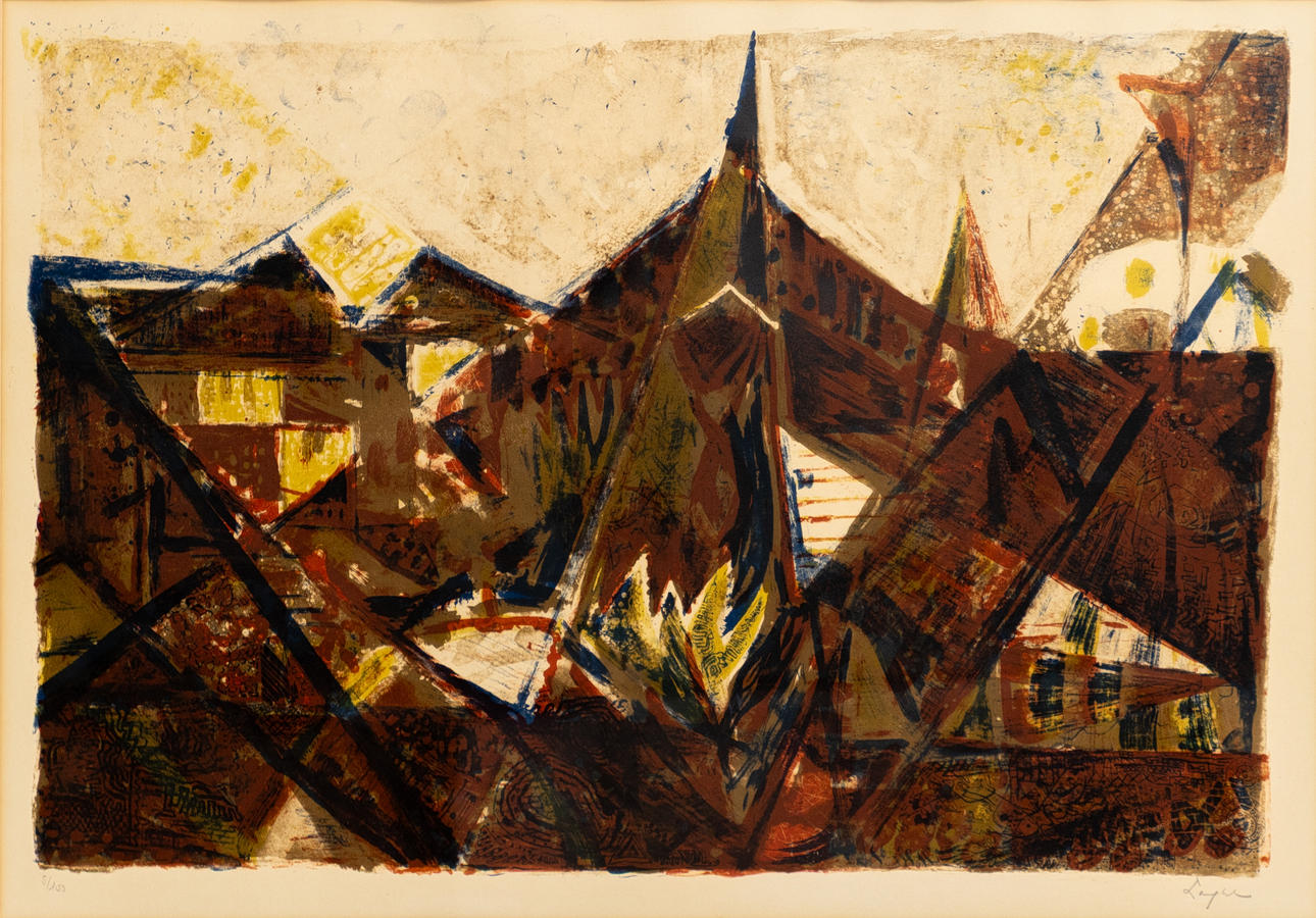 ARTHUR LANGLET (GEB. 1929). Landscape.