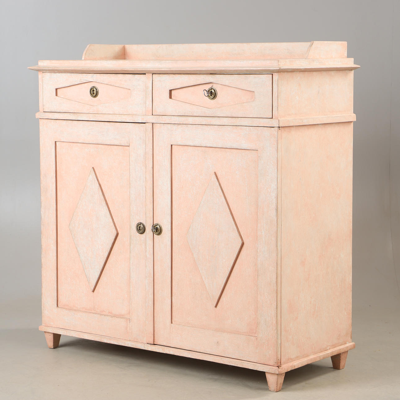 SIDEBOARD, painted pine, Late Gustavian.