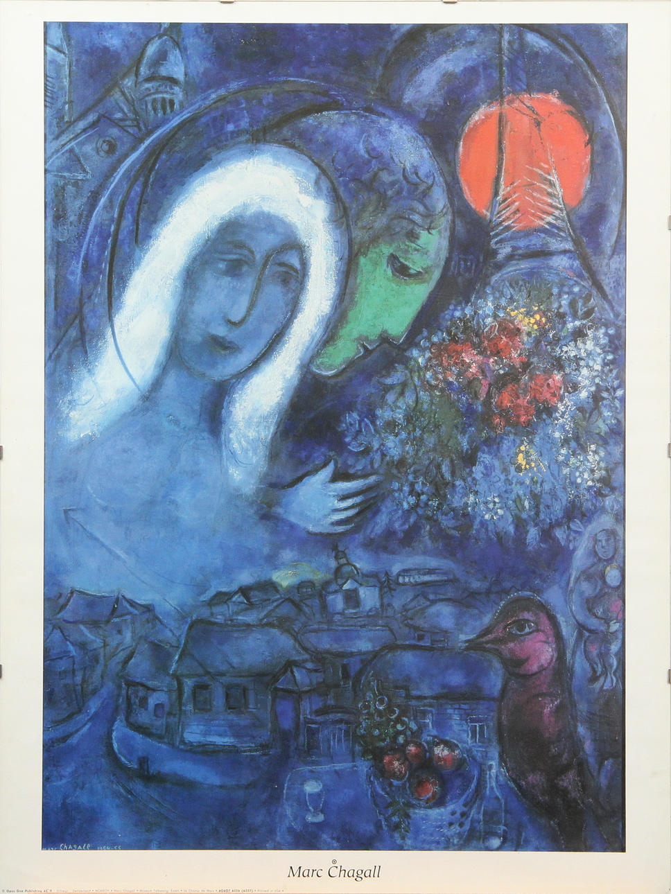 PRINT, after Marc Chagall.