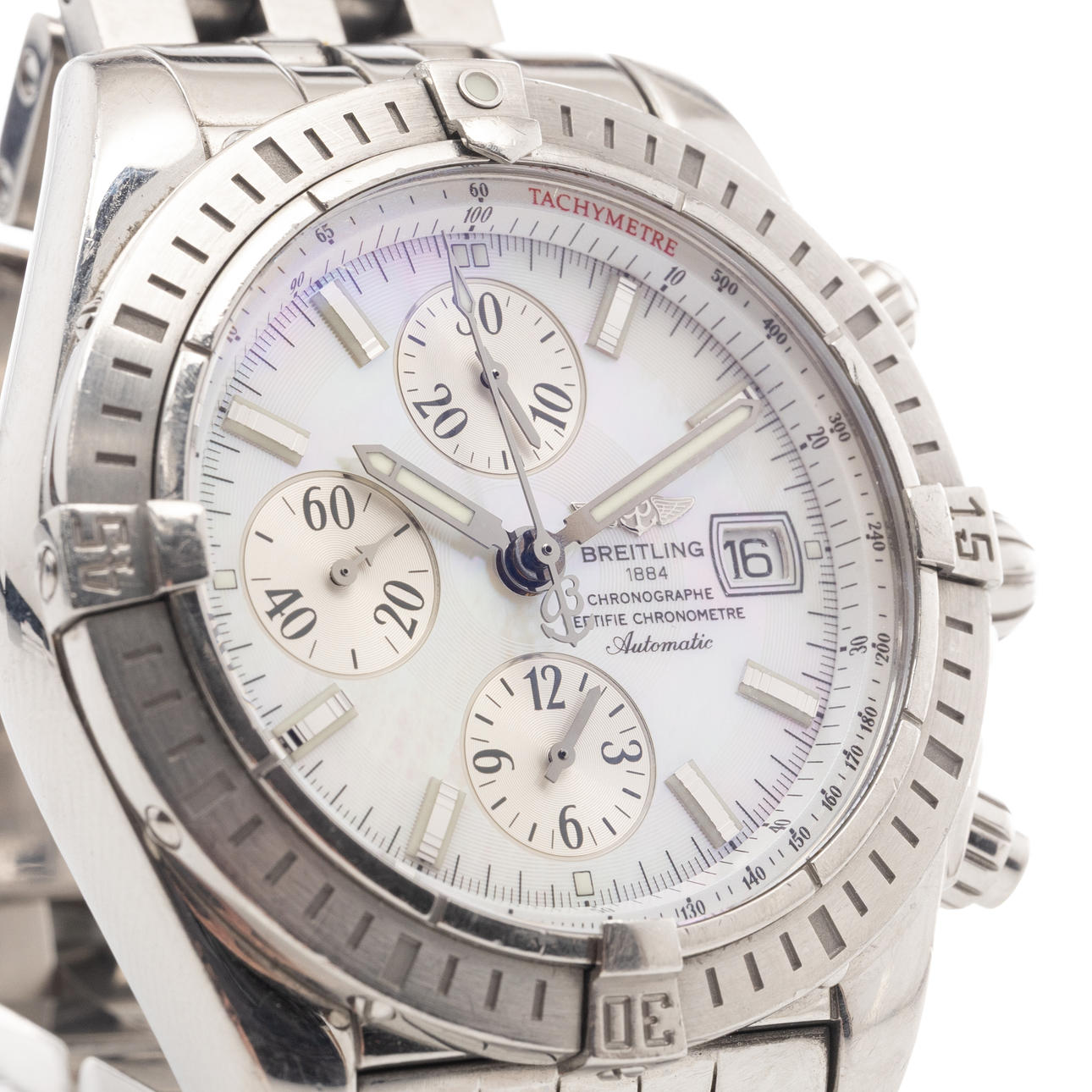 BREITLING, Chronomat Evolution, Armbandsur, Stål, Automatisk.