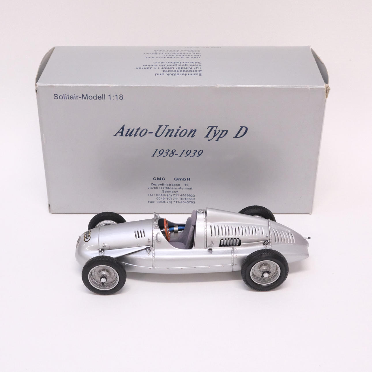 CMC. MODELLBIL, AUTO-UNION. SKALA 1:18.