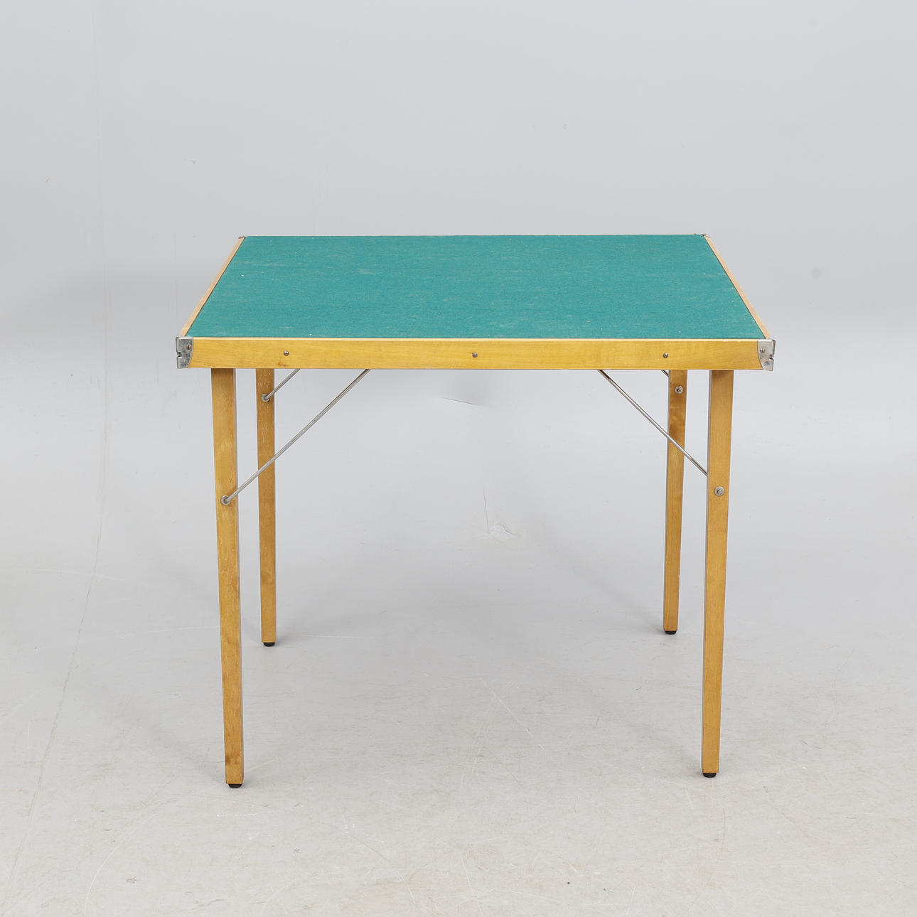 CARD TABLE, foldable, 20th century.
